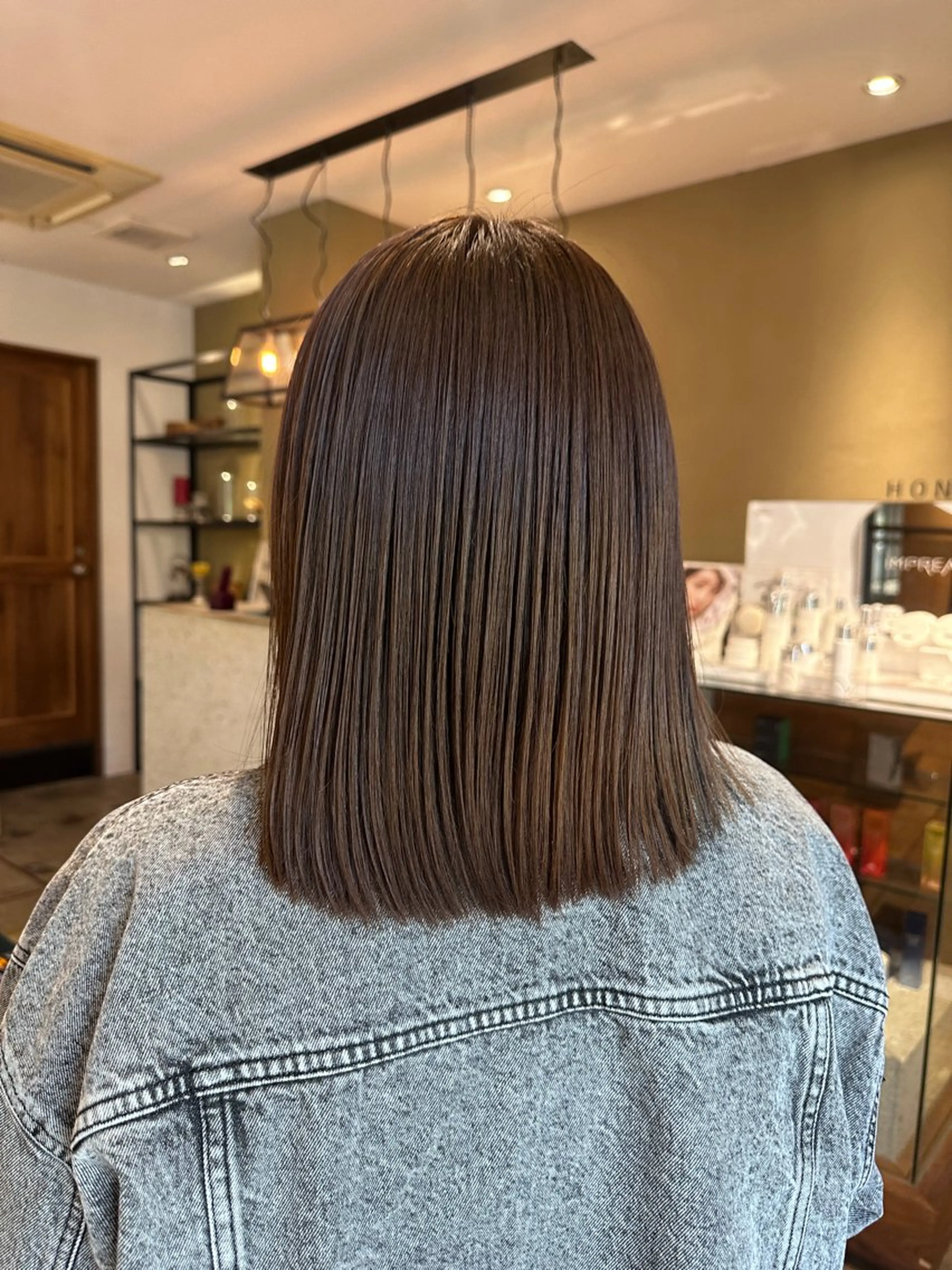 カラー カット ヘアカラー YUI/レイヤー/ ハッシュカットのヘアスタイル