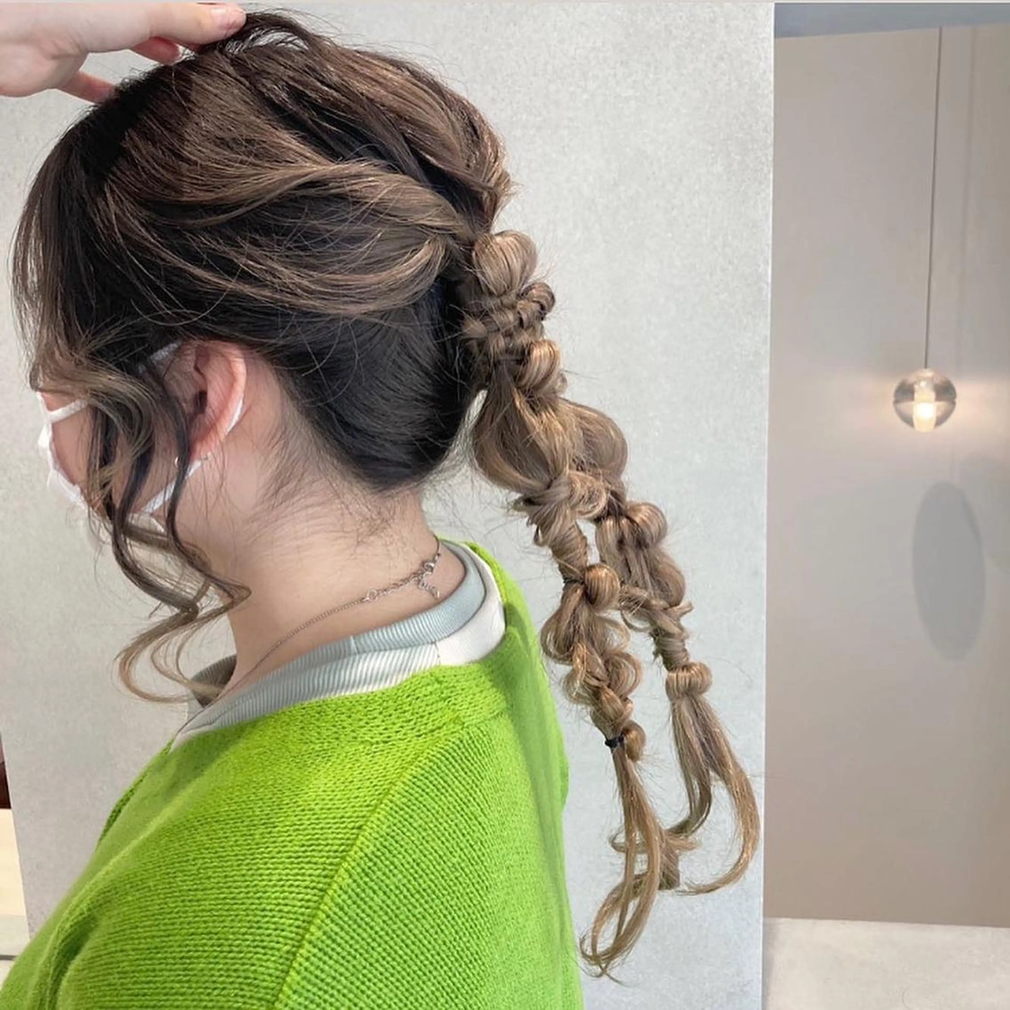 ロング ヘアアレンジ octo所属・梅澤 杏菜のヘアスタイル