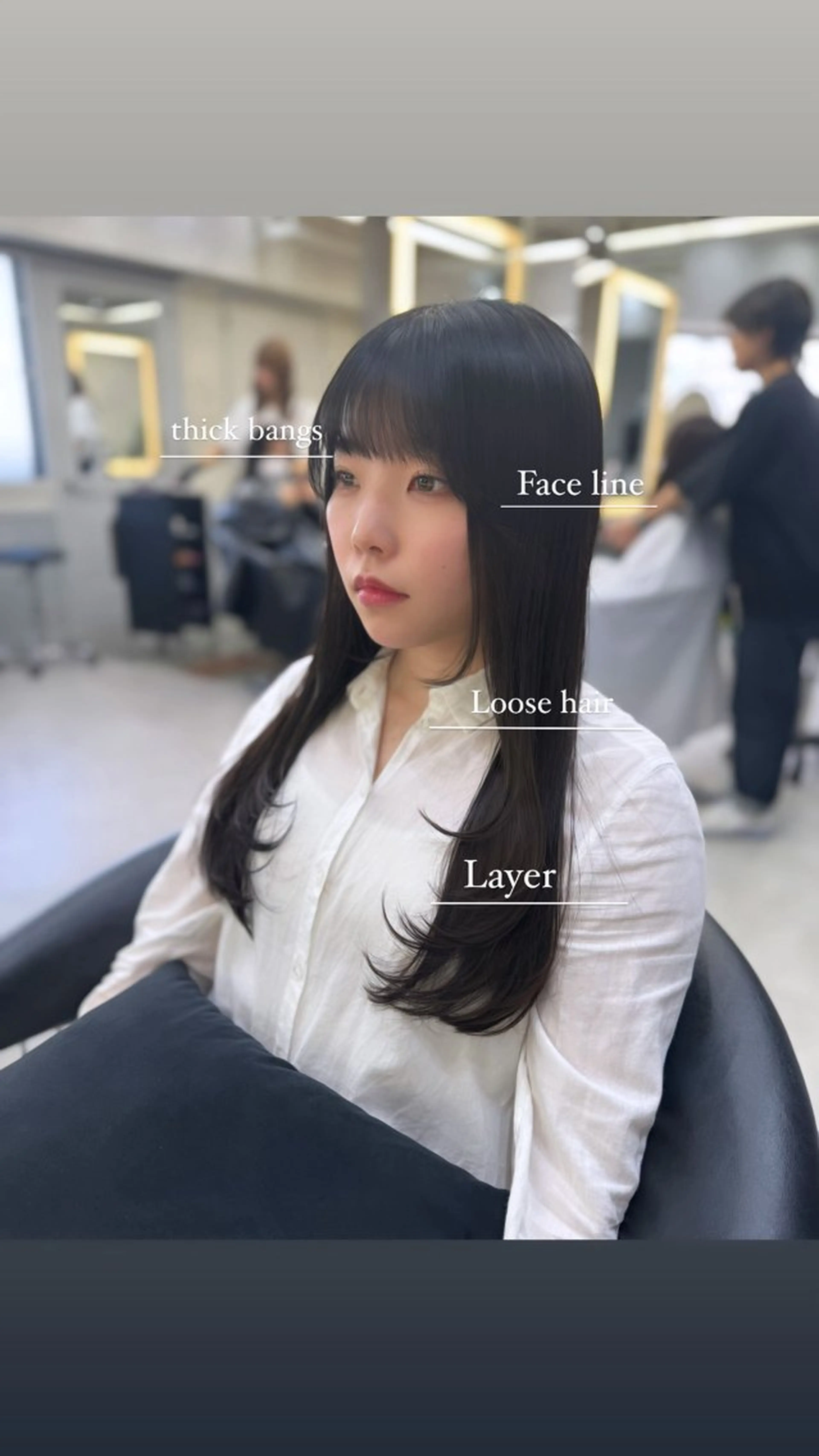 ロング 池袋/韓国/レイヤー 髪質改善/村上けいとのヘアスタイル