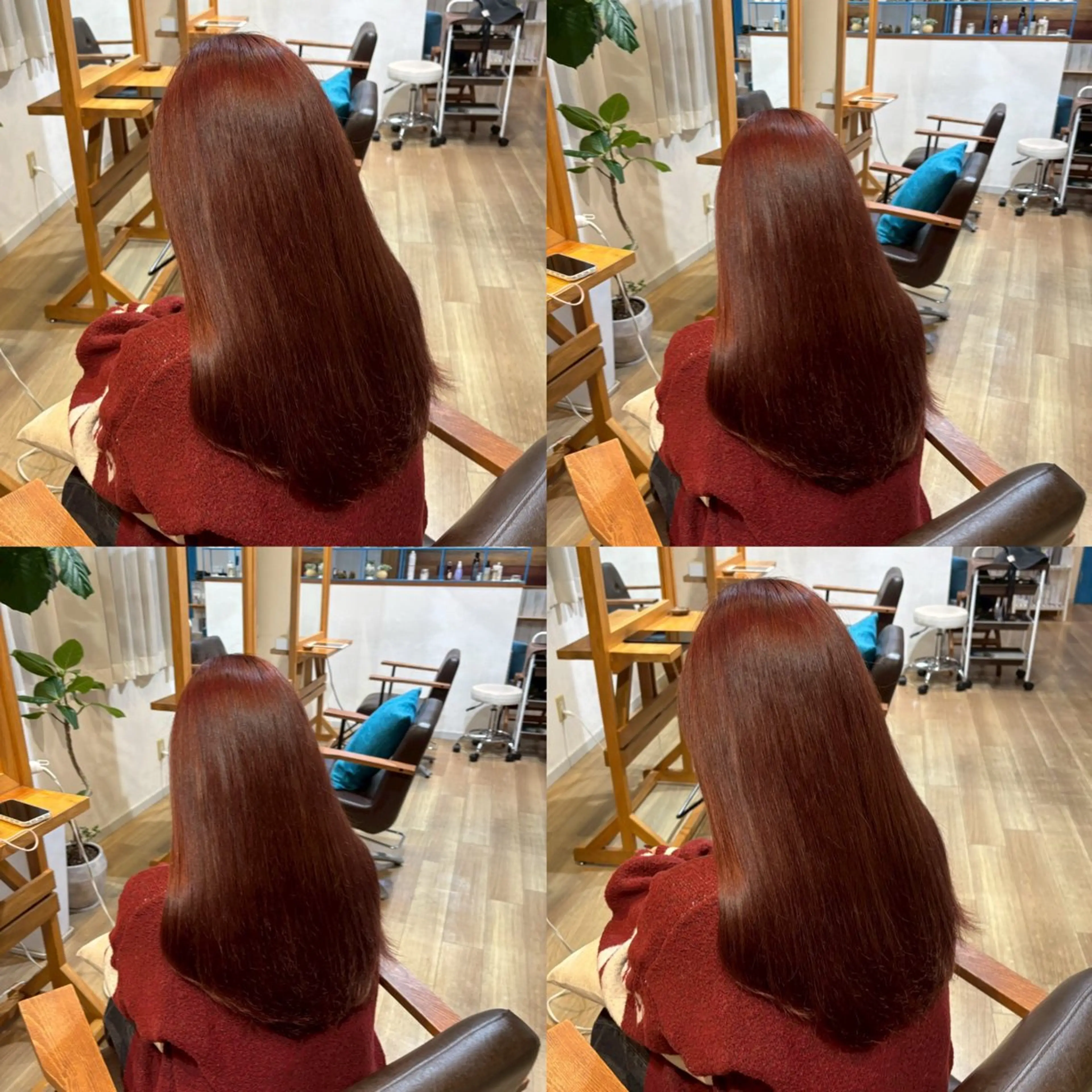 ロング カラー トリートメント カット ヘアカラー トリートメント RINNO🌷艶髪/ 透明感&艶カラーのヘアスタイル