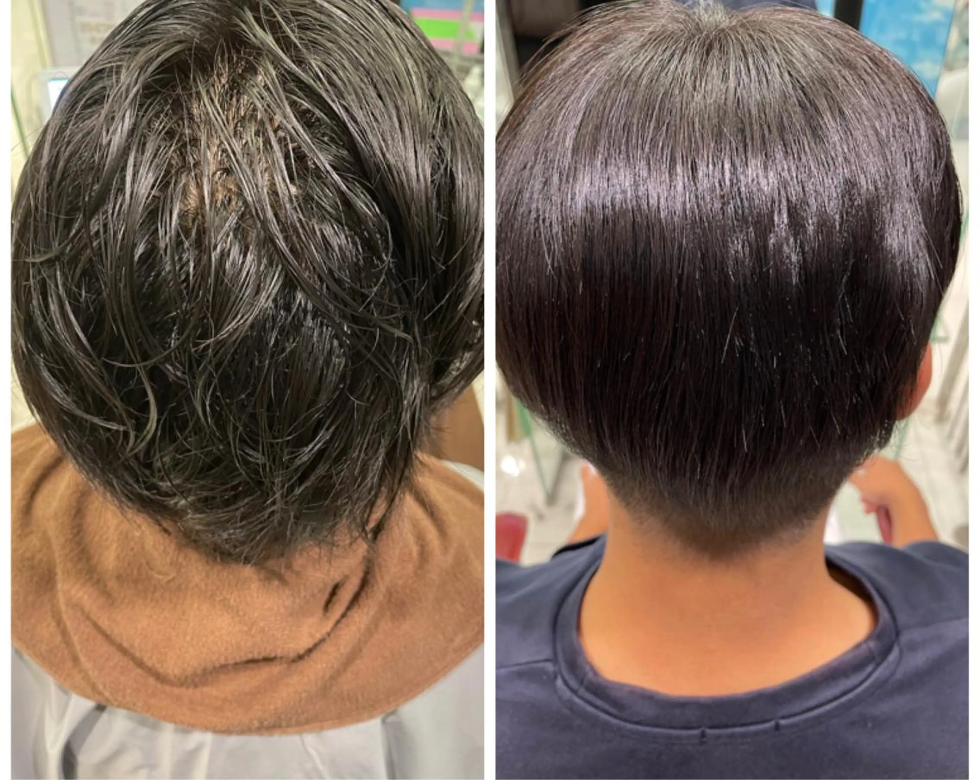 ショート メンズ 縮毛矯正 縮毛矯正 トリートメント 💜髪質改善推し💜 Sein.せりのヘアスタイル