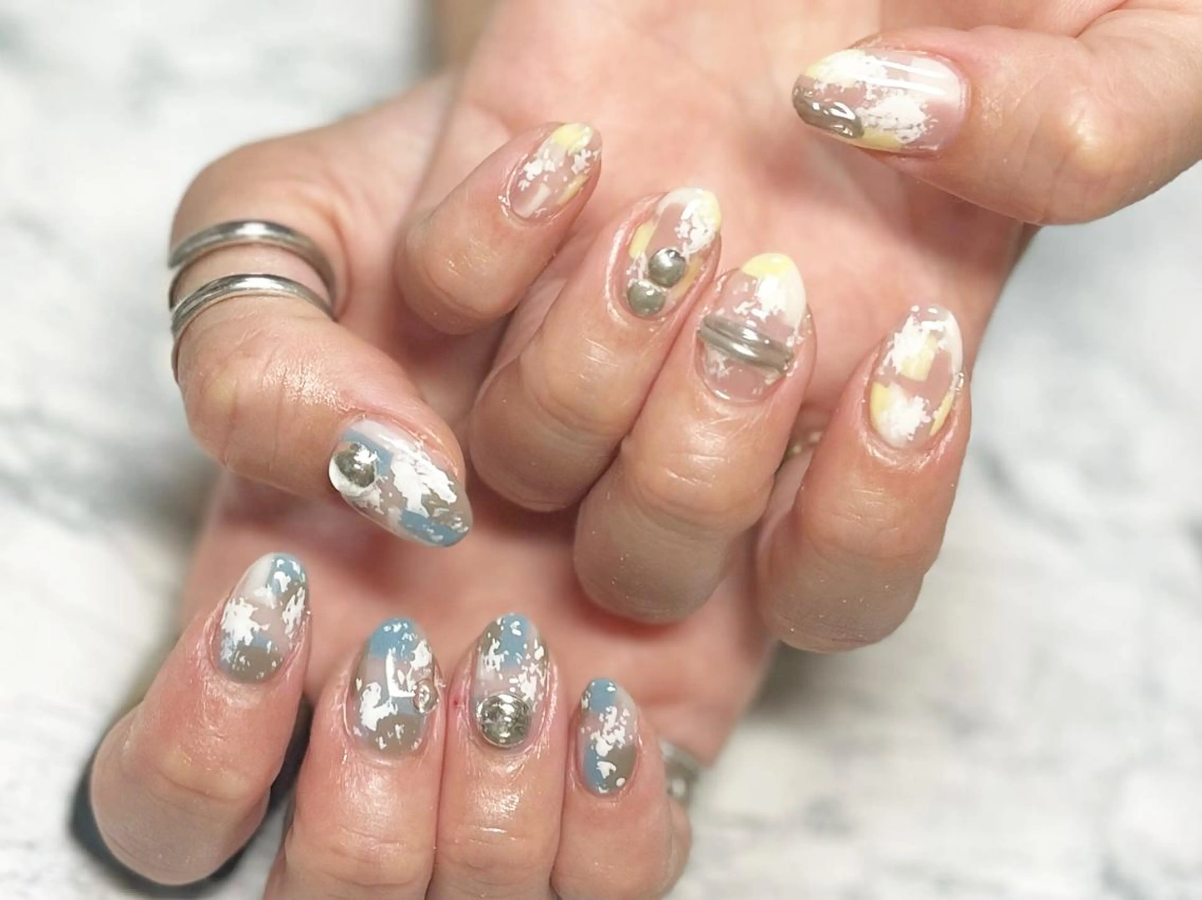 ネイル フットネイル ニュアンスネイル シンプルネイル 春ネイル 夏ネイル ネイル フフラ所属・nail fufla ♡yamane♡のネイルデザイン