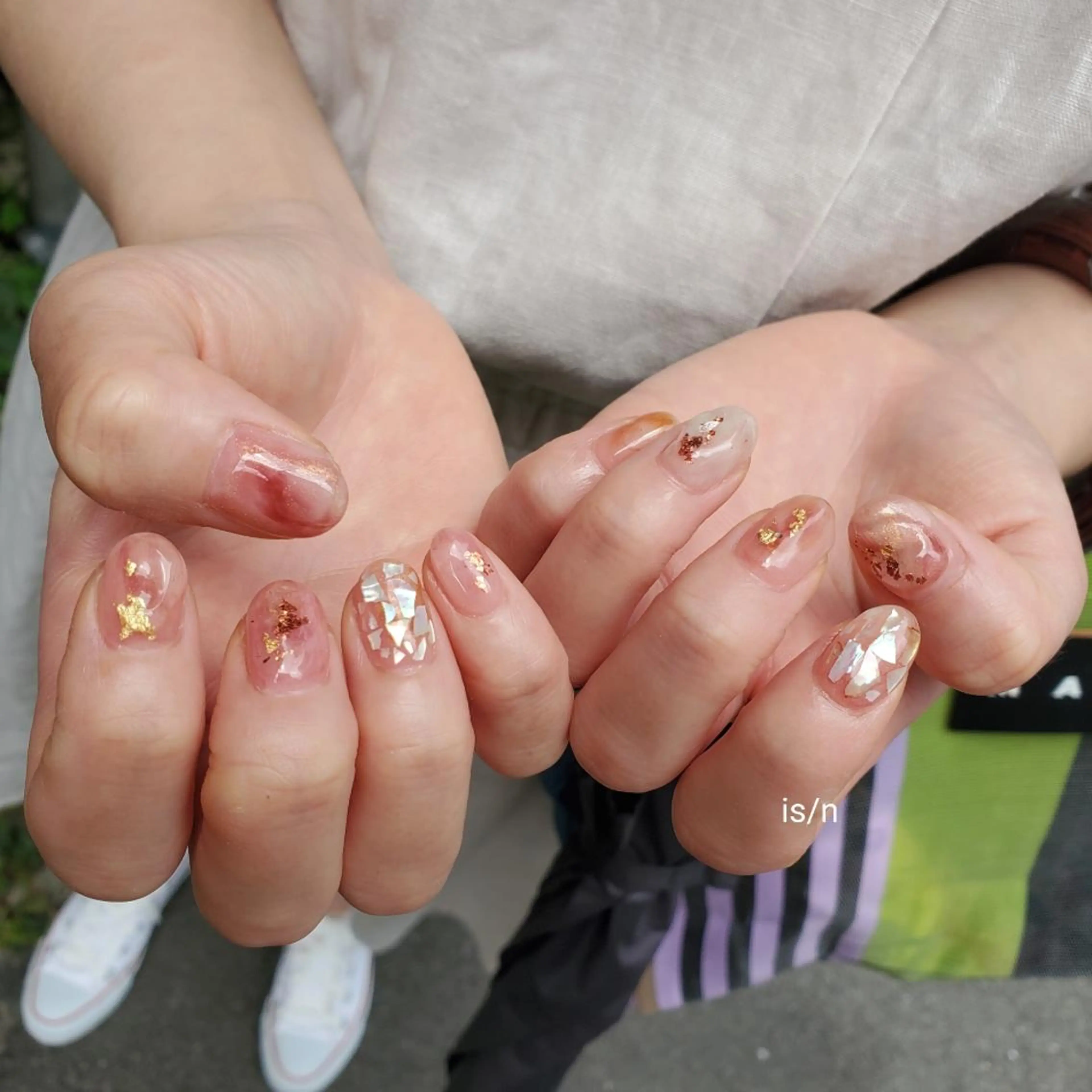 ネイル ハンドネイル 店長 佐藤のネイルデザイン