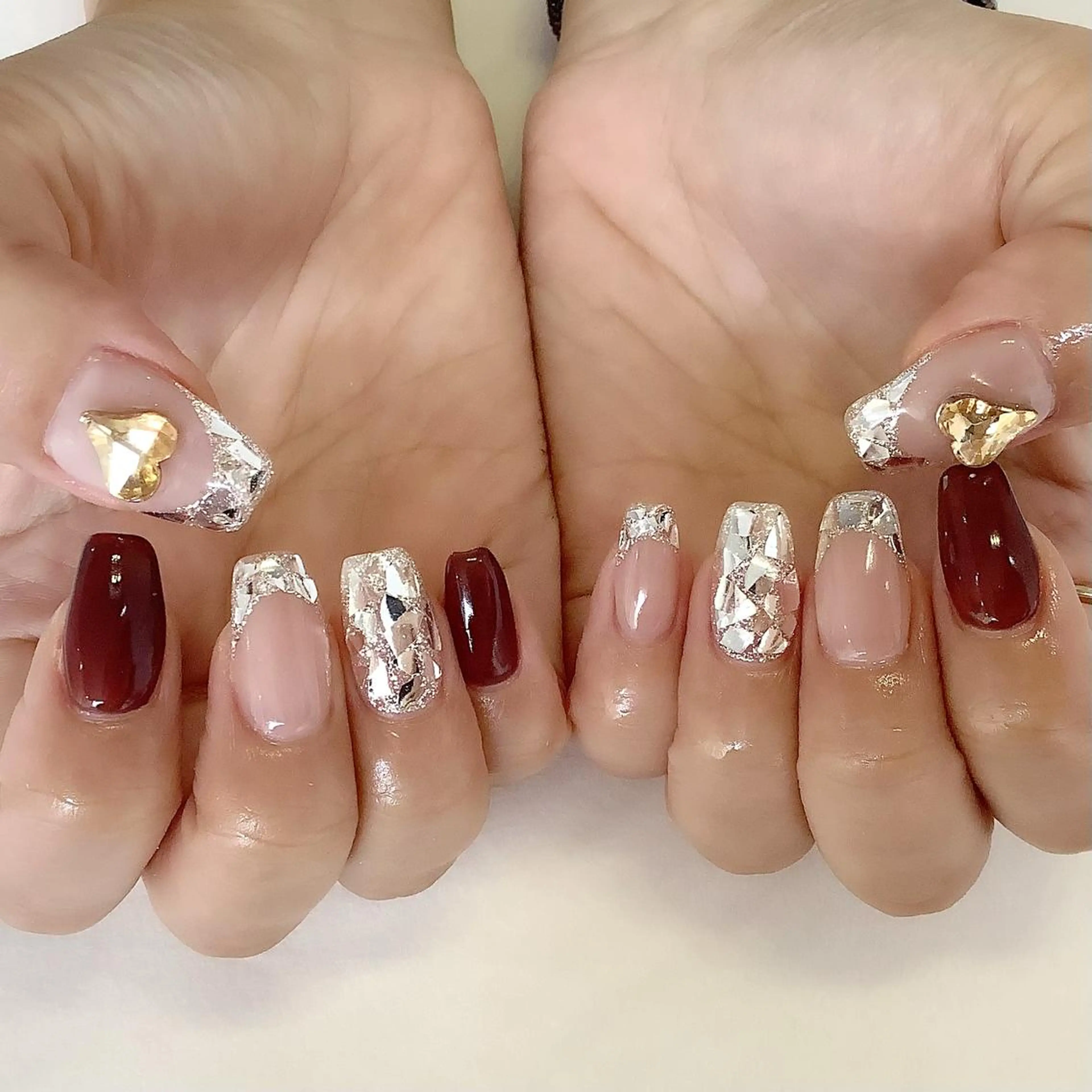 ネイル ハンドネイル 💎🐰 saki. m 🐰💎のネイルデザイン