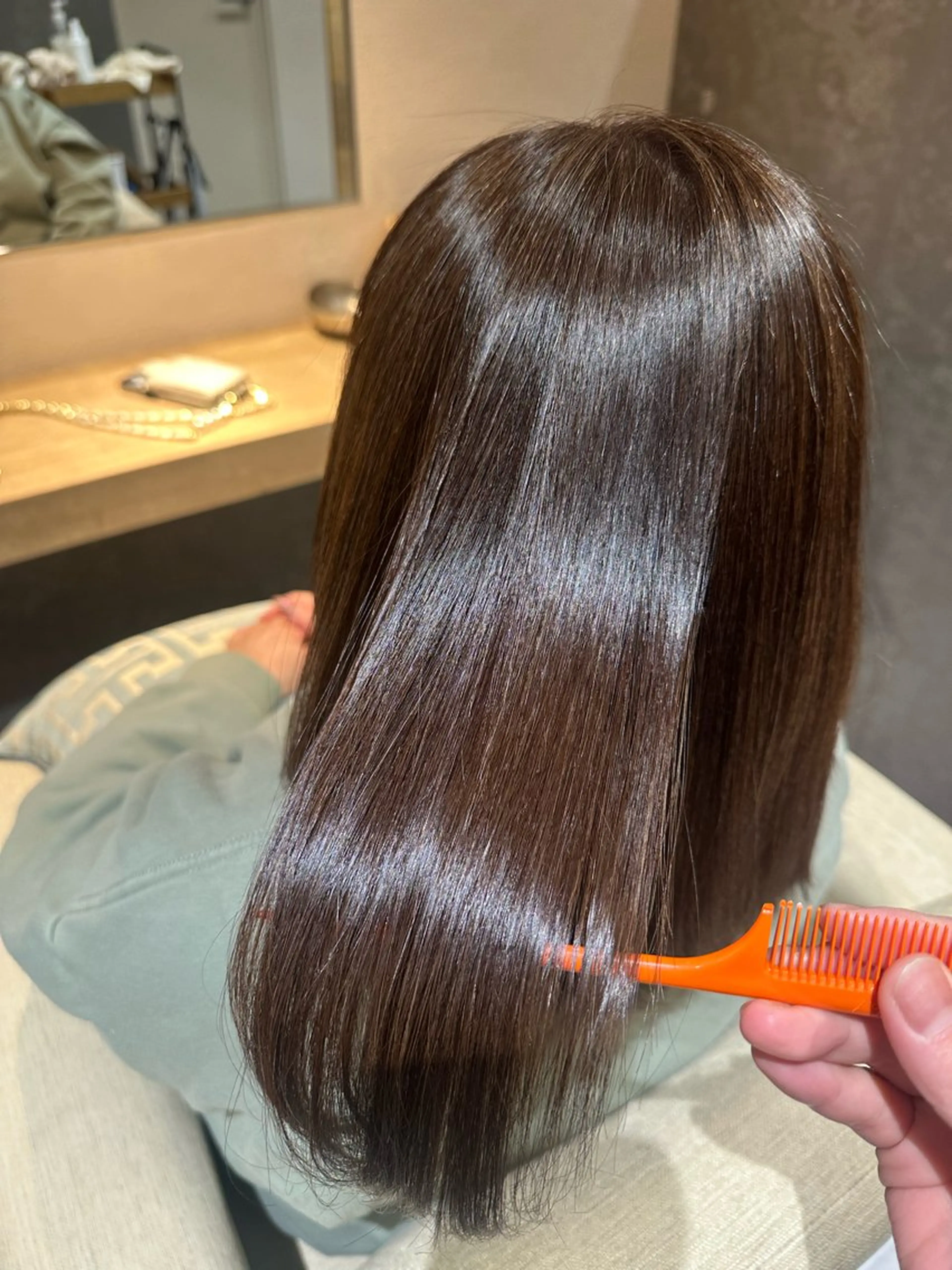 縮毛矯正 トリートメント bloom hair design due所属・🌻bloom あや🌻のヘアスタイル