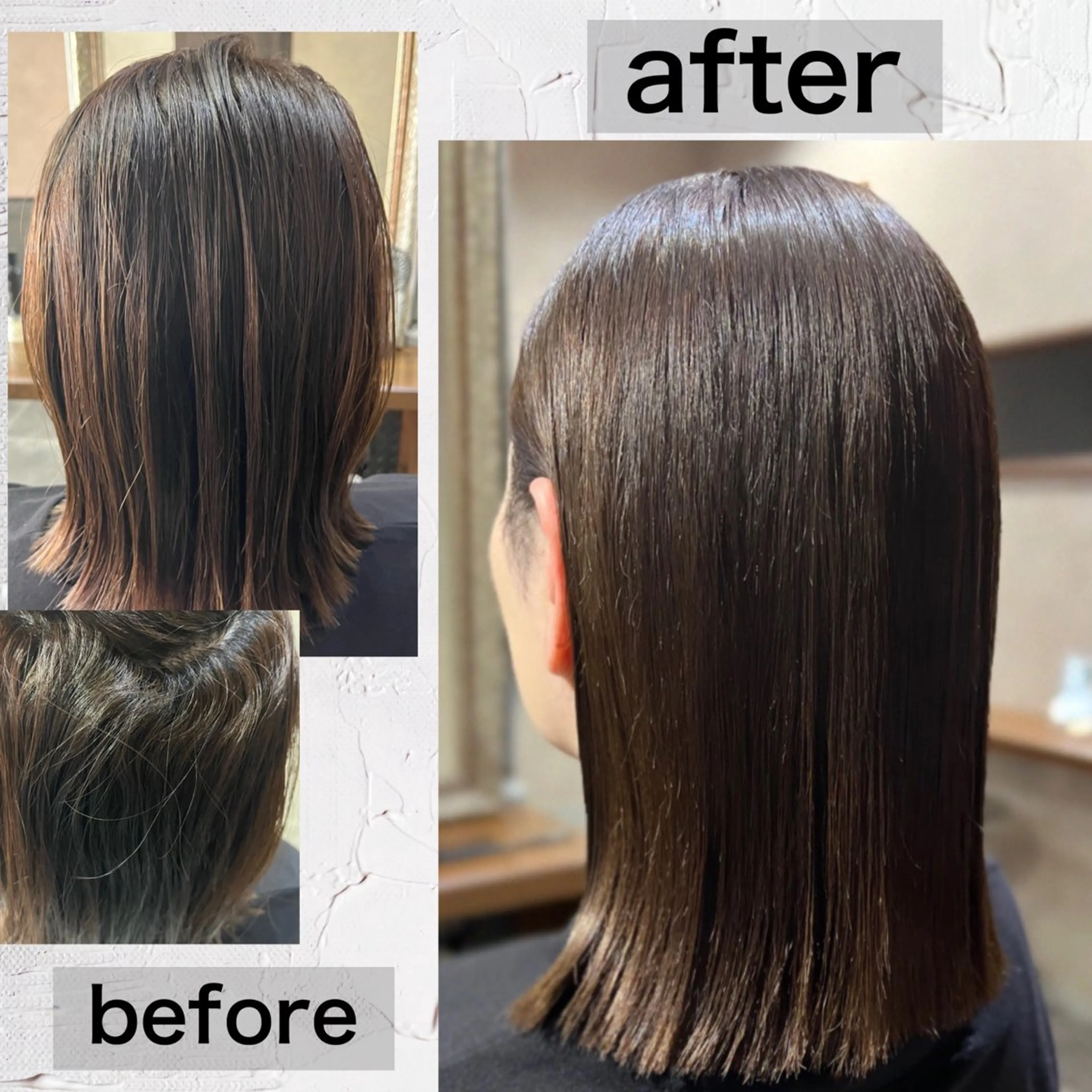 セミロング 縮毛矯正 トリートメント 🩵MAMI🩵 【enx鶴ヶ峰店】のヘアスタイル