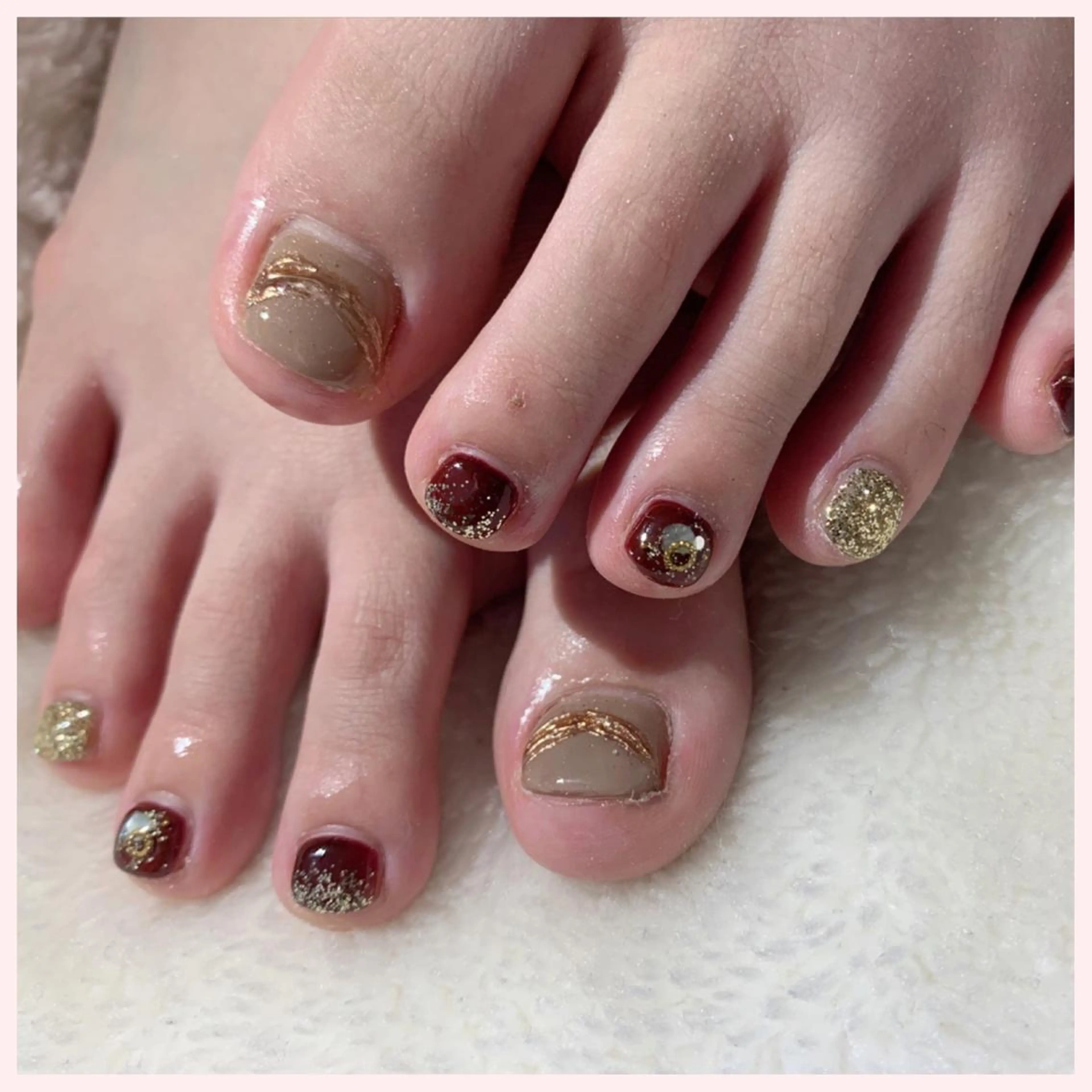 ネイル フットネイル Ogasawara Tokikaのネイルデザイン