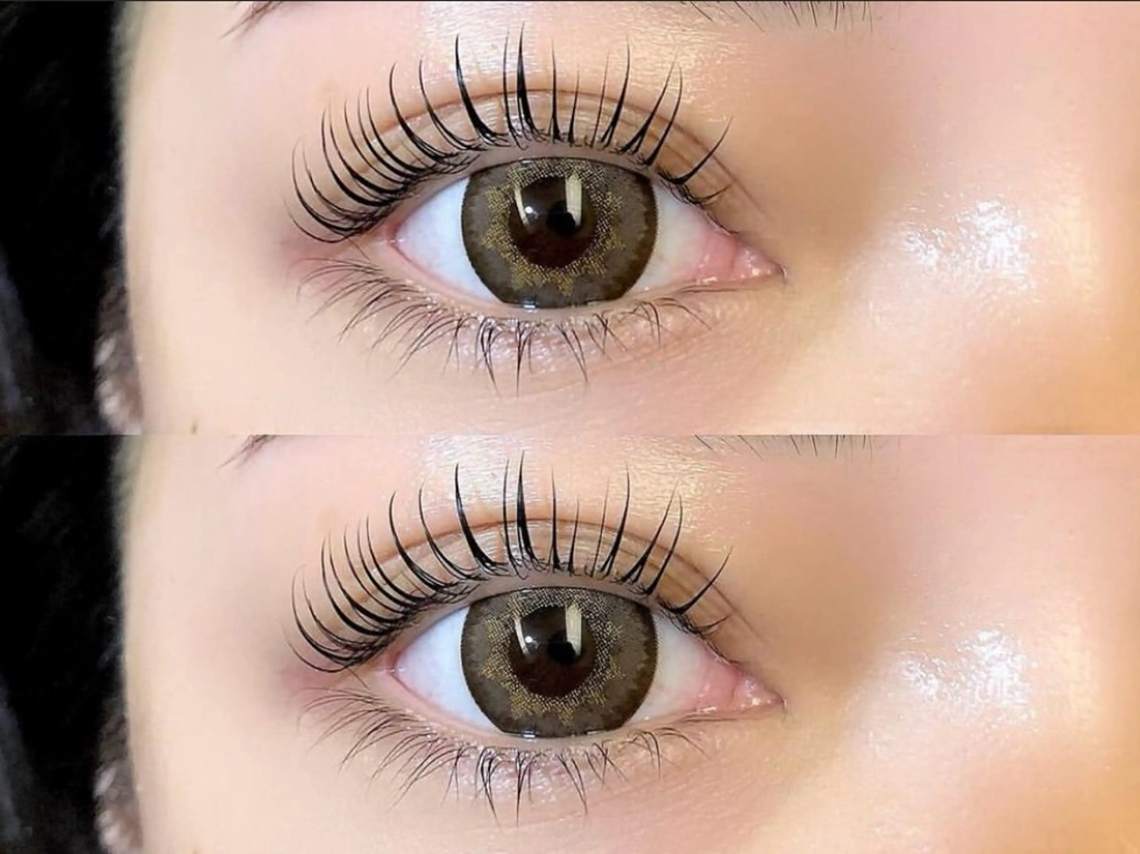 《束感×モチ重視》束間マスカラパーマ＋コーティング仕上げの写真