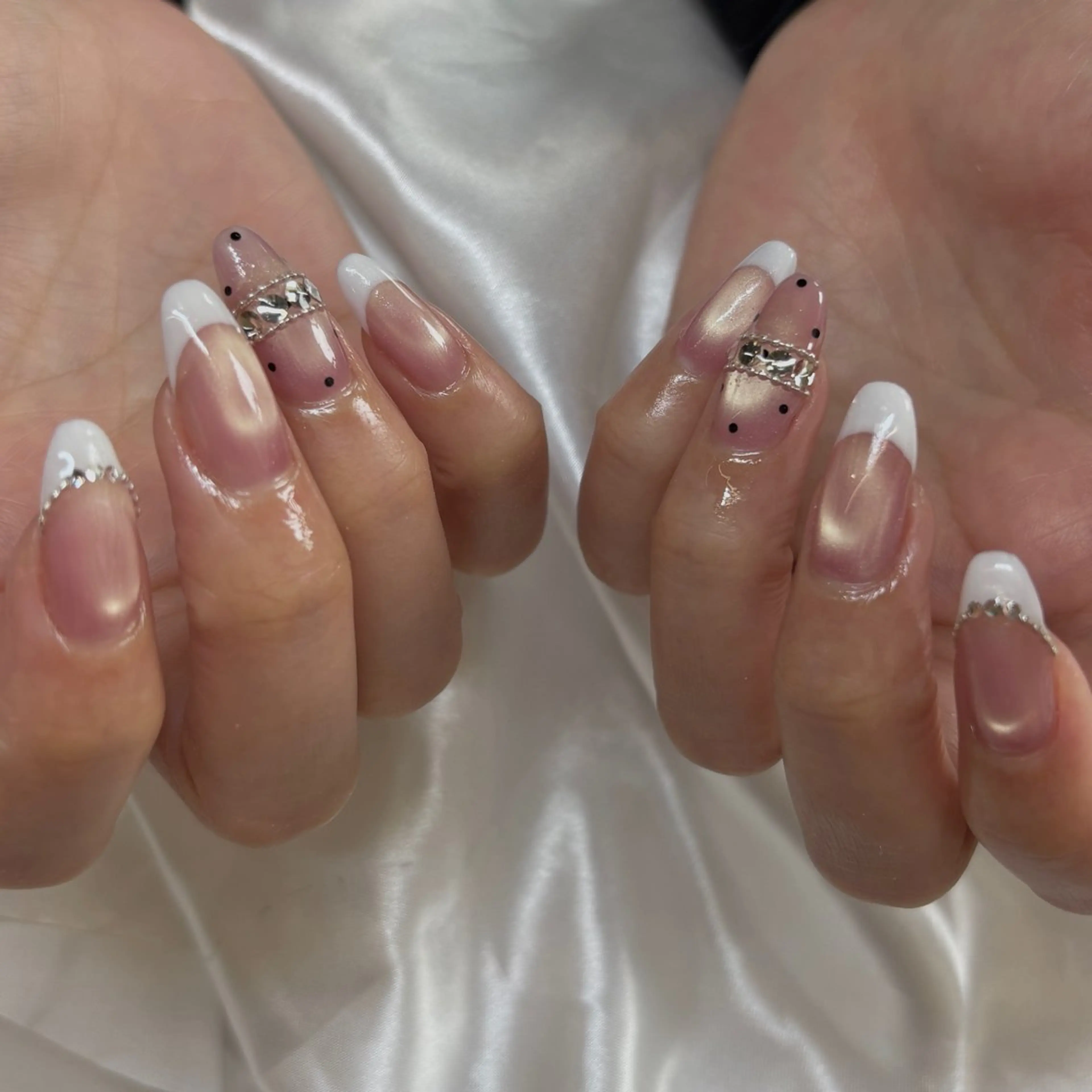 ネイル ハンドネイル YURIN 𓈒ㅤׂ 𝜗𝜚のネイルデザイン