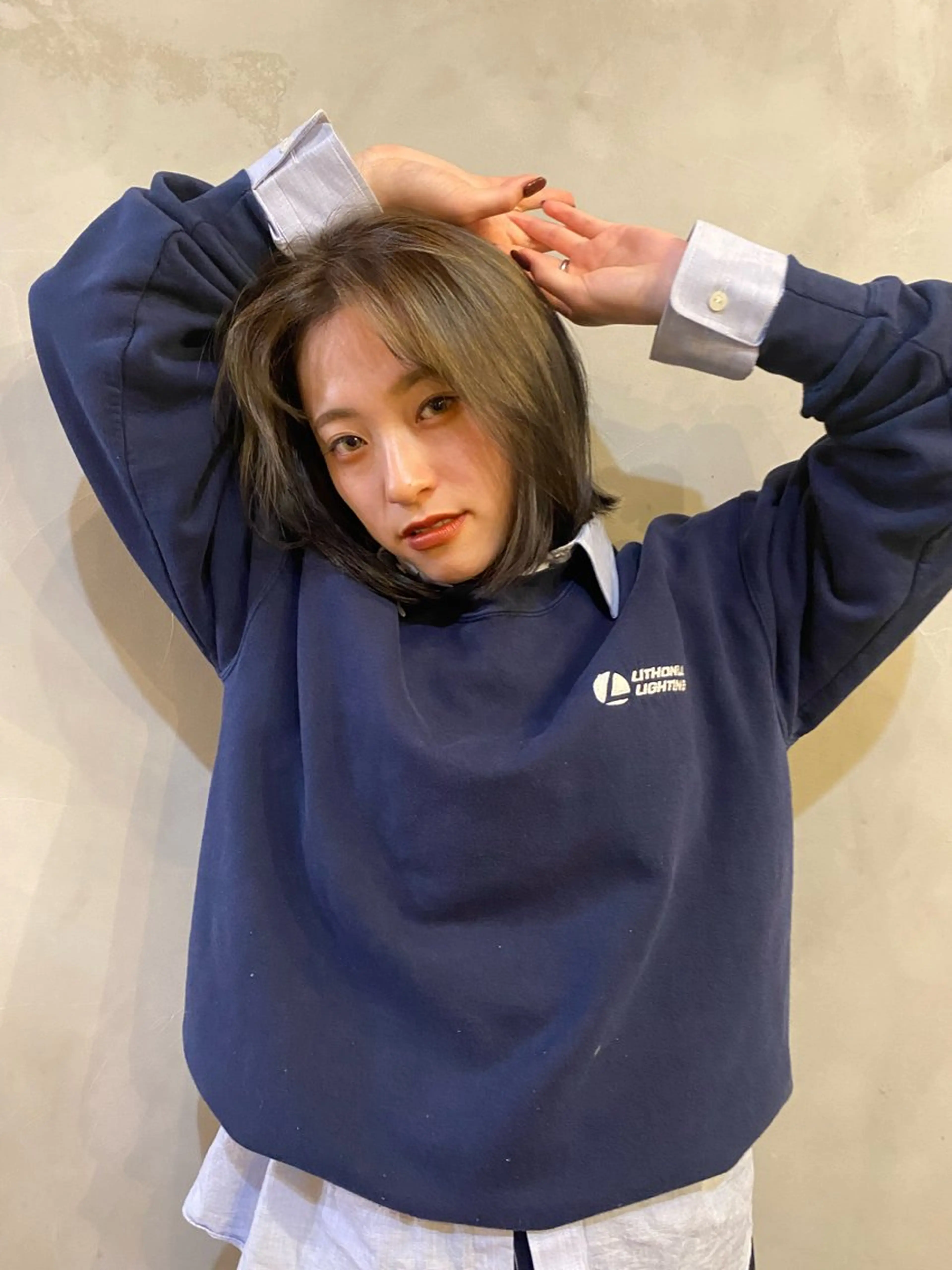 ミディアム カラー 🩰無料カットモデル ショート/莉紗子🫧のヘアスタイル