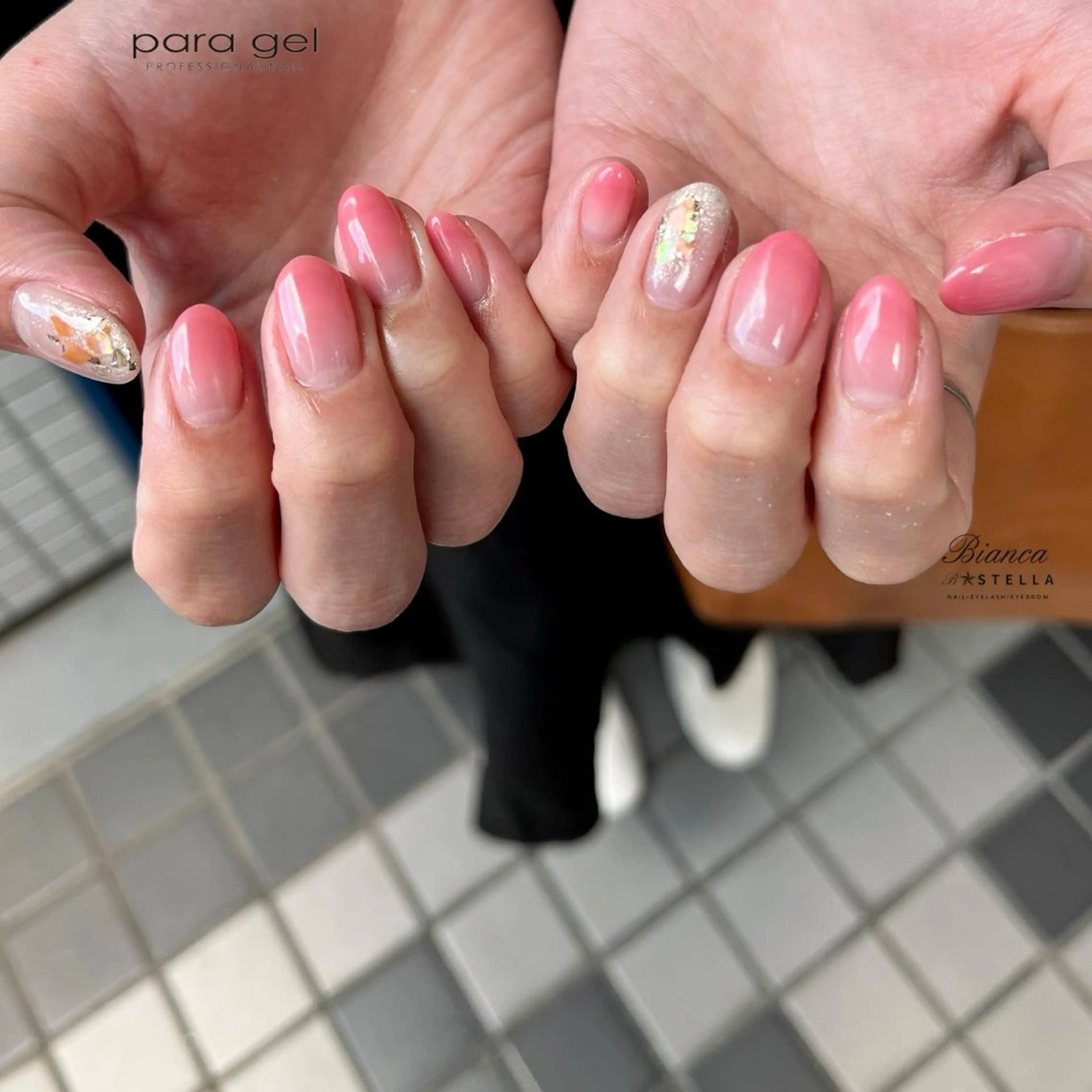 ネイル クリアネイル Mojyam nail所属・松本 実咲のネイルデザイン