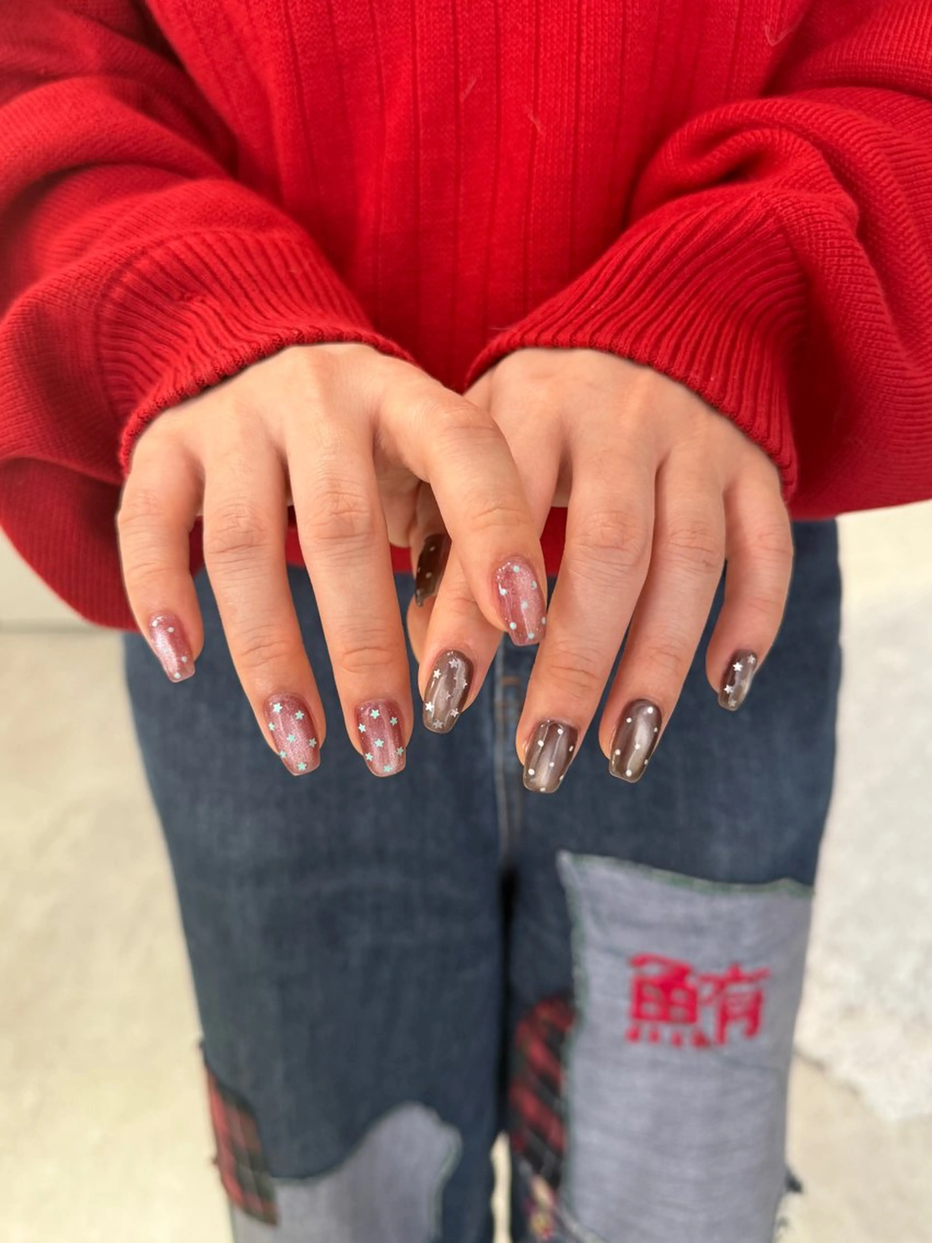 ネイル ハンドネイル フットネイル someru 染のネイルデザイン