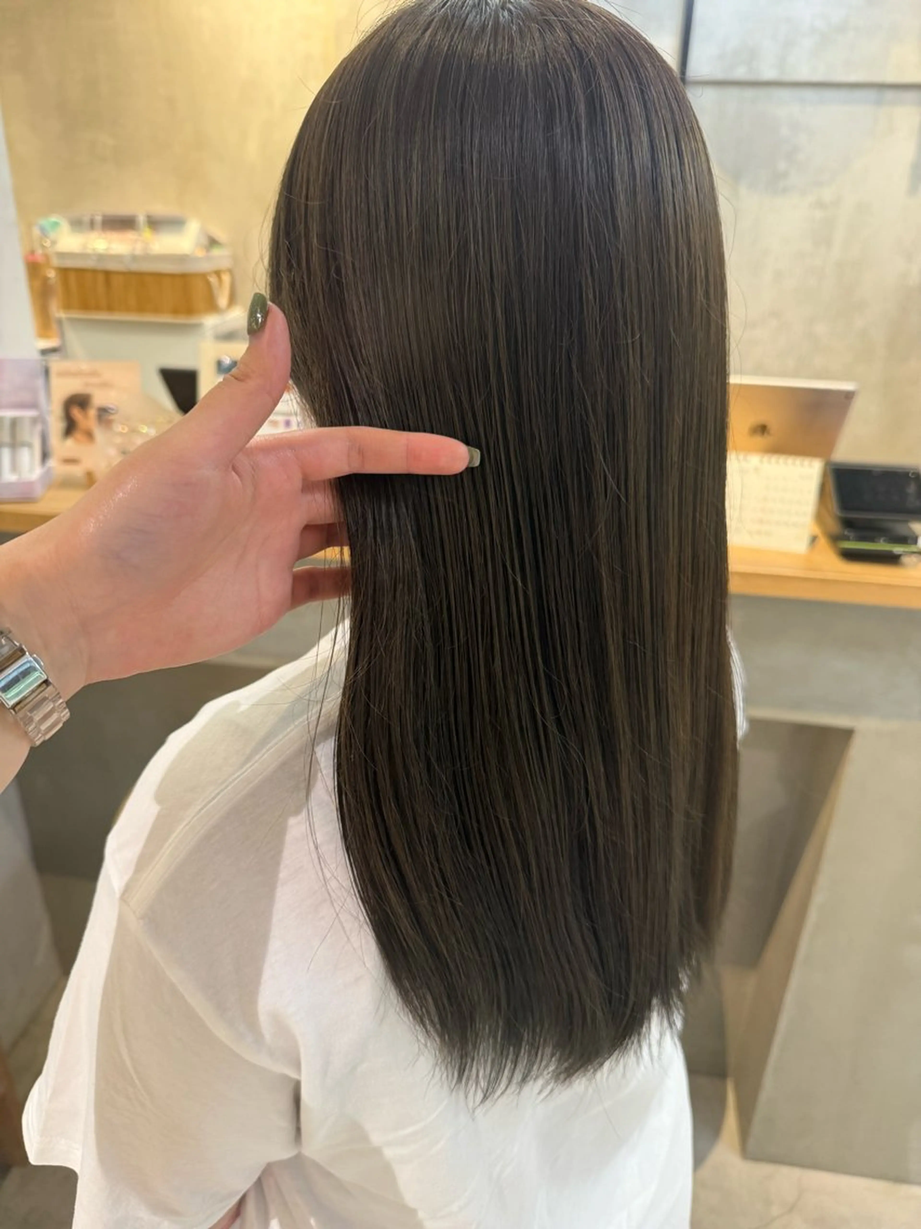 ロング Lico所属・小川 楓華のヘアスタイル