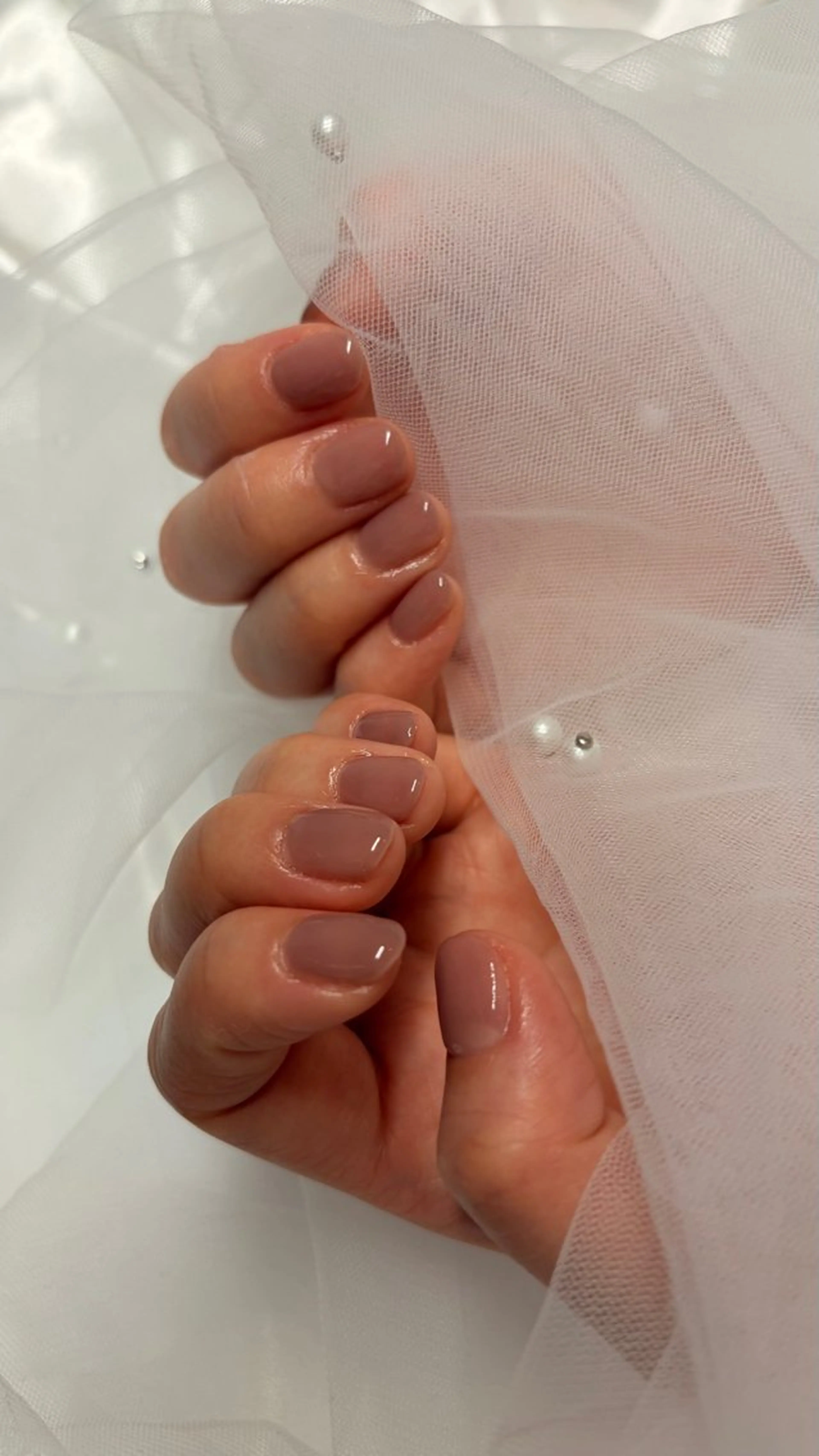 ネイル ワンカラーネイル ハンドネイル 桑田 あおいのネイルデザイン