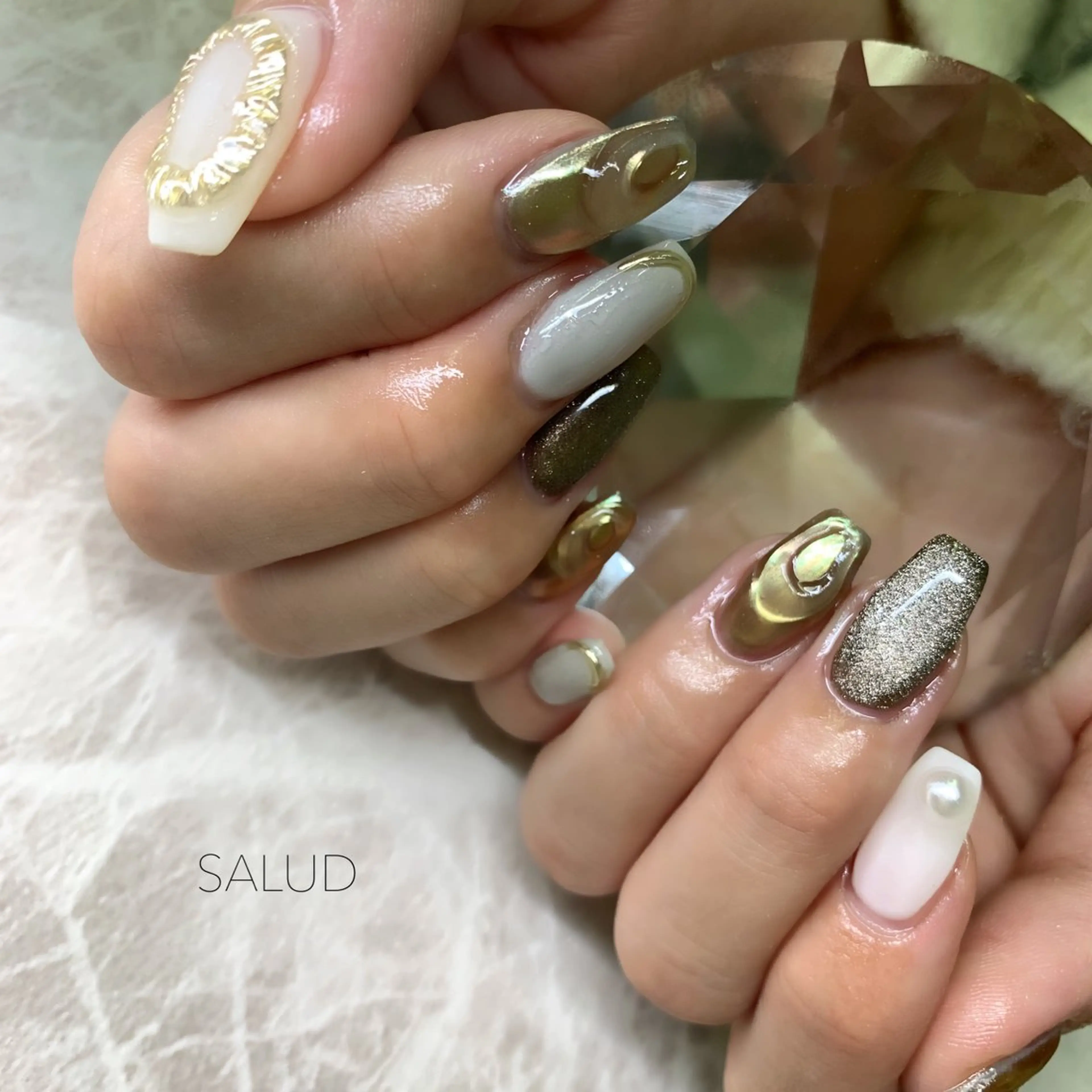ネイル ハンドネイル Nail Salon SALUDのネイルデザイン