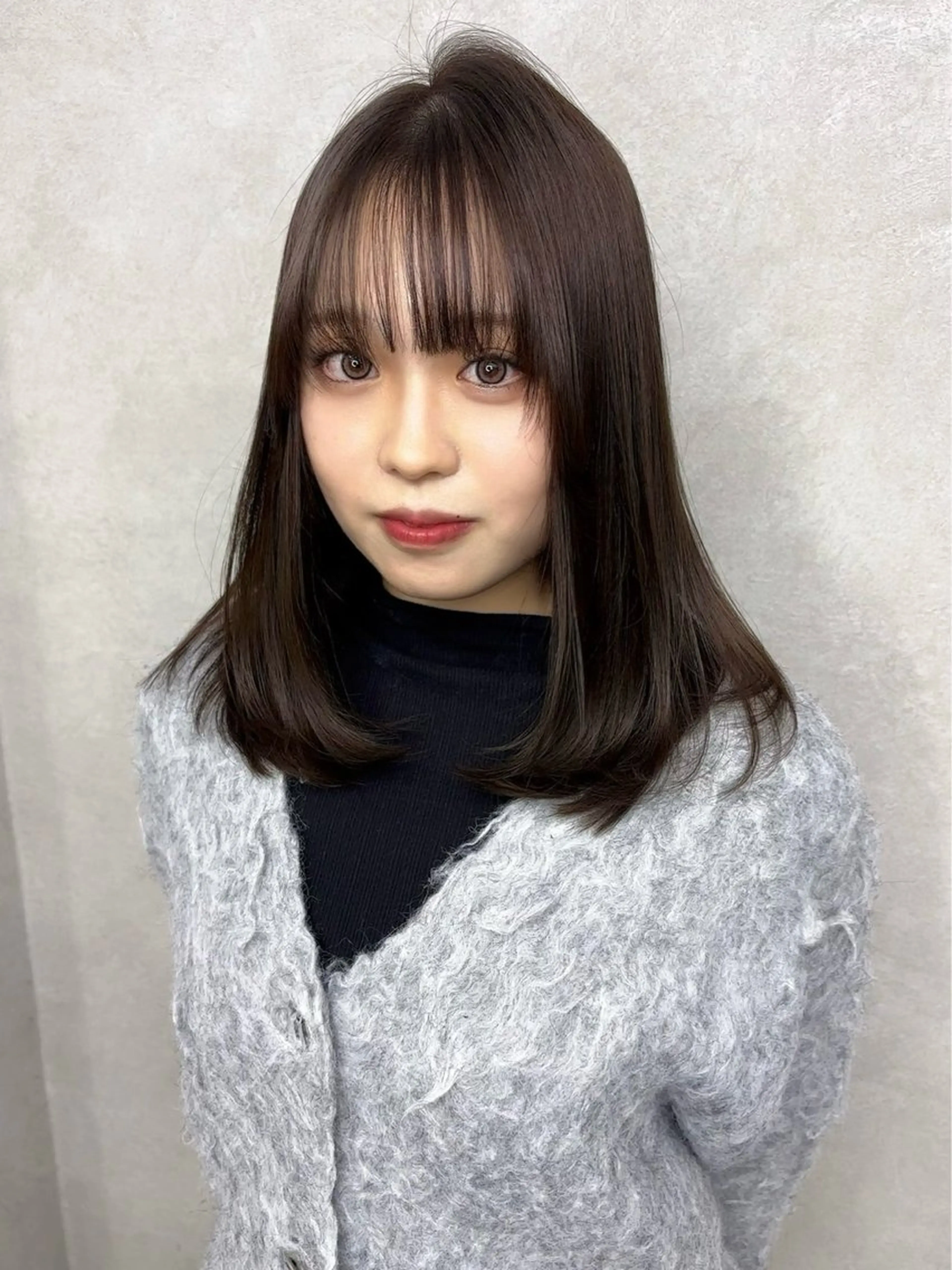 セミロング 【韓国ヘア ×髪質改善】内田のヘアスタイル