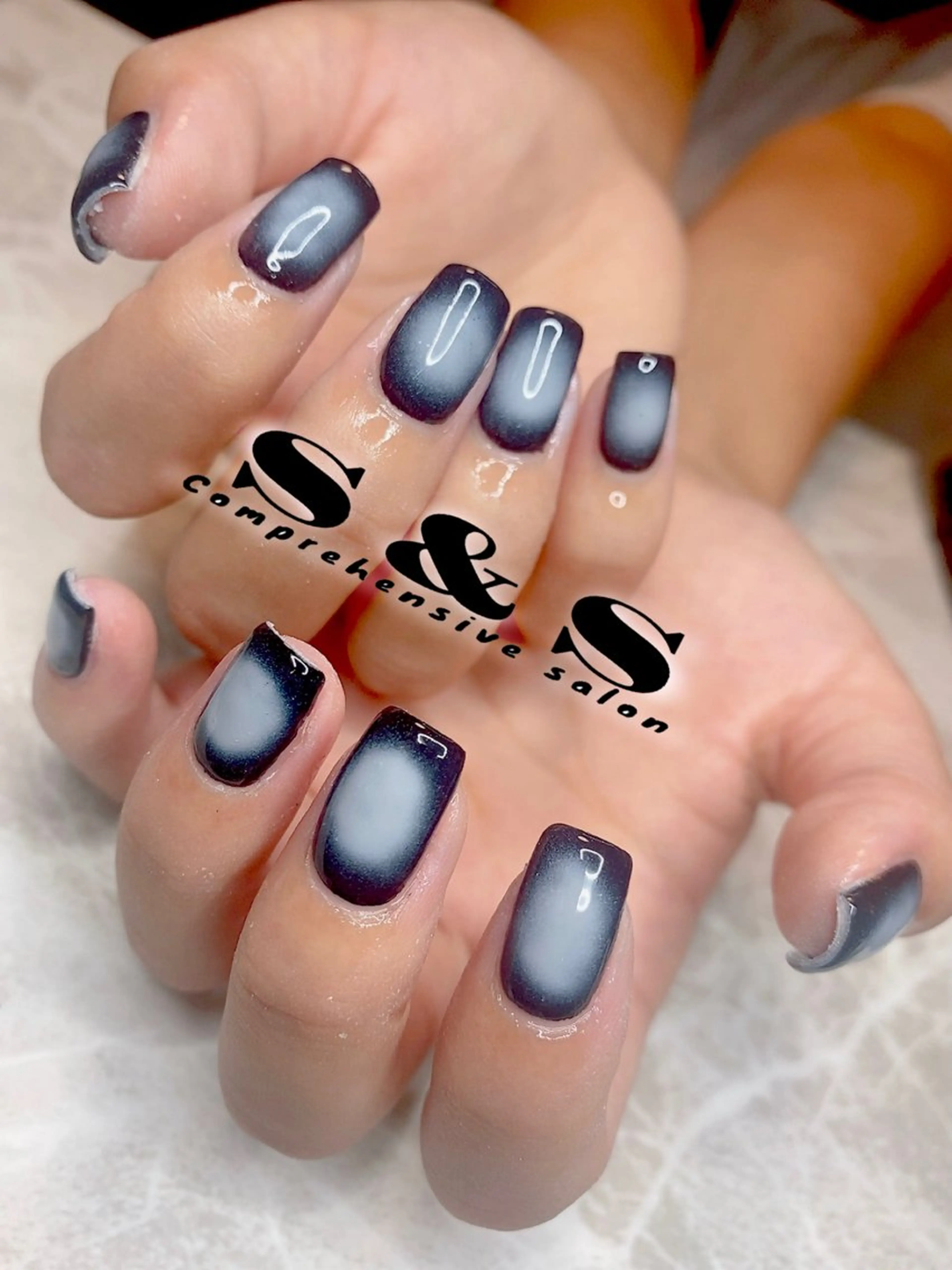 ネイル 長さ出し メンズネイル 持ち込み スカルプネイル S&S 村田小百合のネイルデザイン