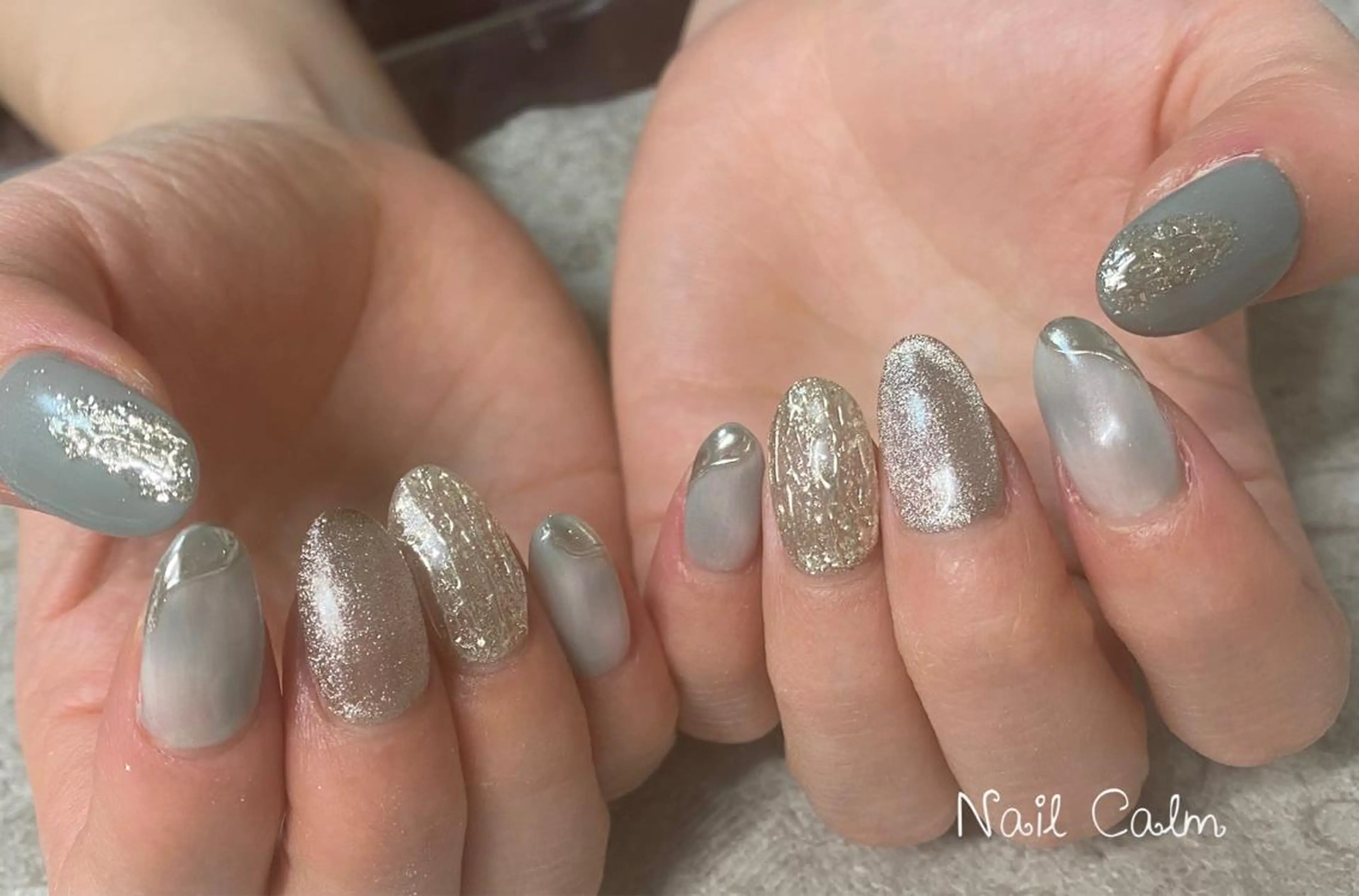 ネイル アートネイル ハンドネイル Nail Calm所属・プライベートサロン Calmのネイルデザイン