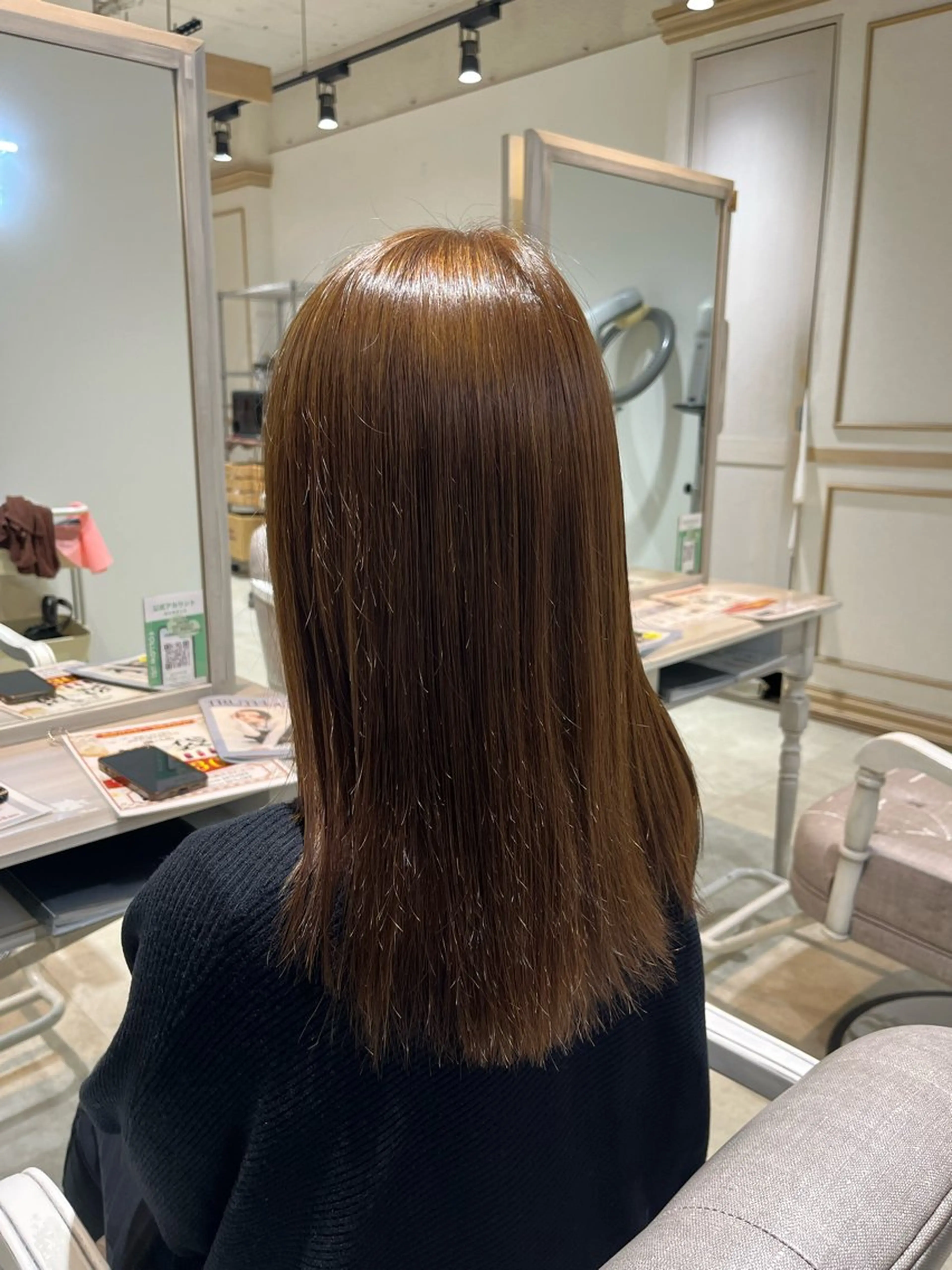 【‼️直前割‼️】７日限定クーポン！カット＋透明感カラー＋トリートメント✨の写真