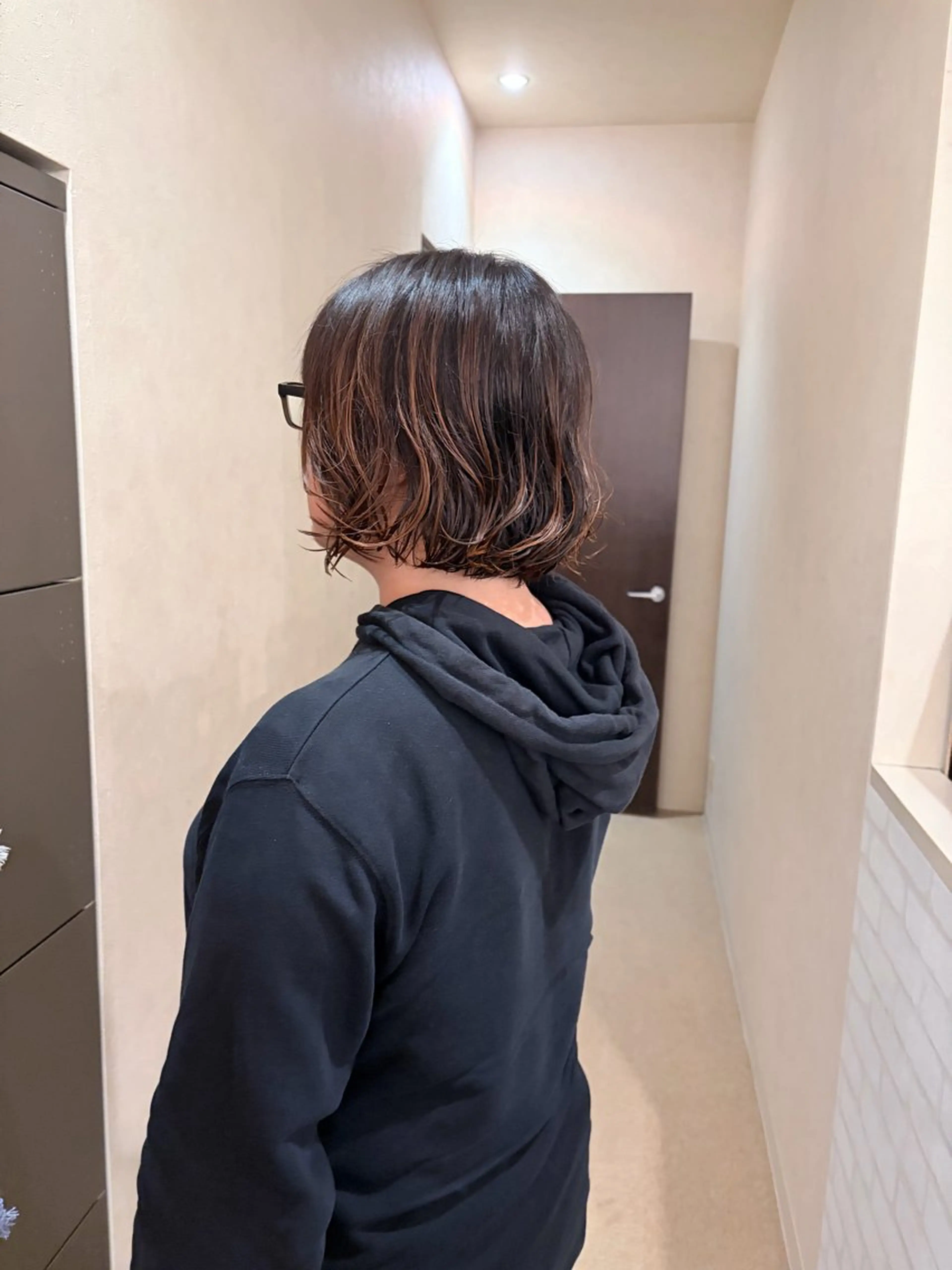 ミディアム パーマ mahae 大久保のヘアスタイル