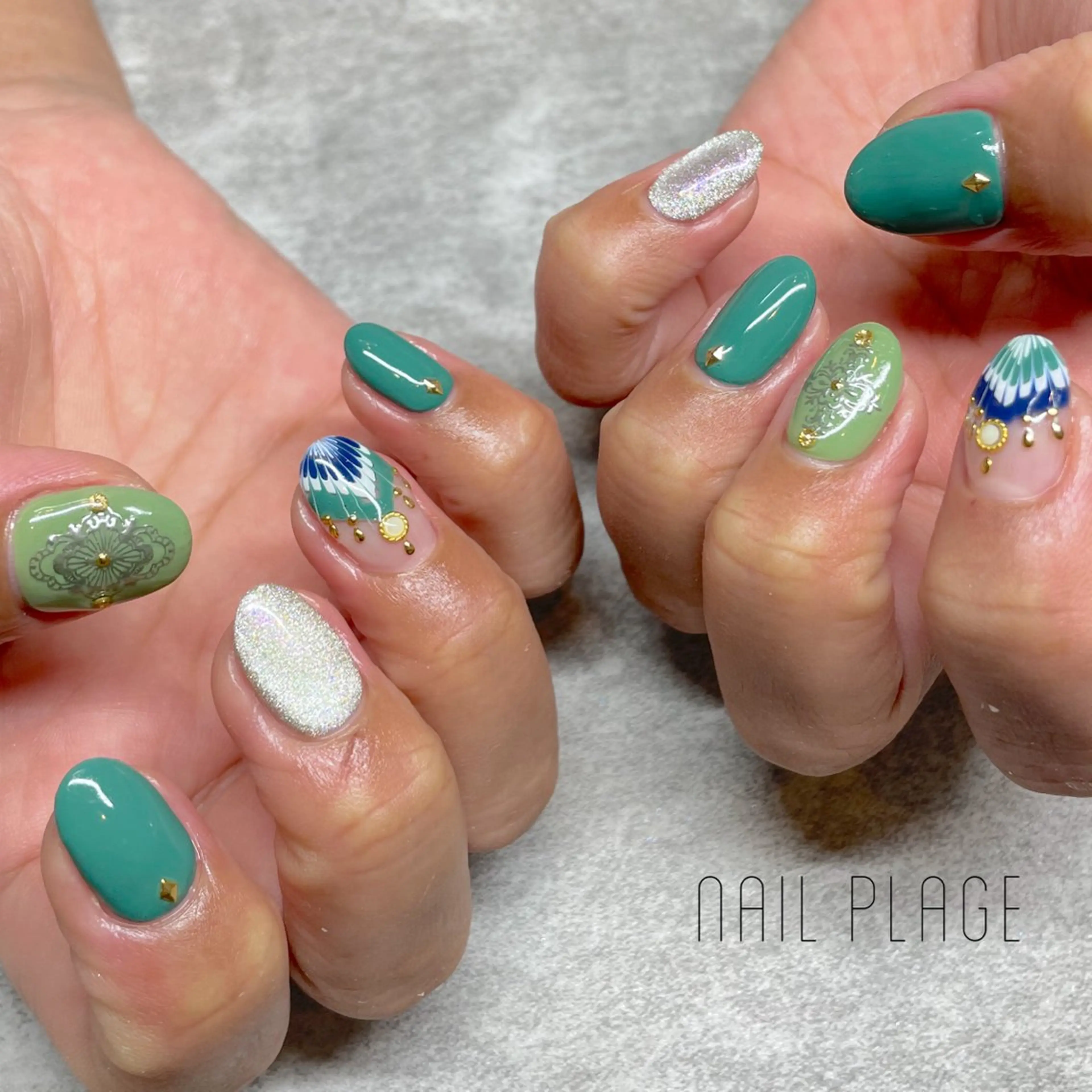 ネイル nail Plage Imai kanaのネイルデザイン