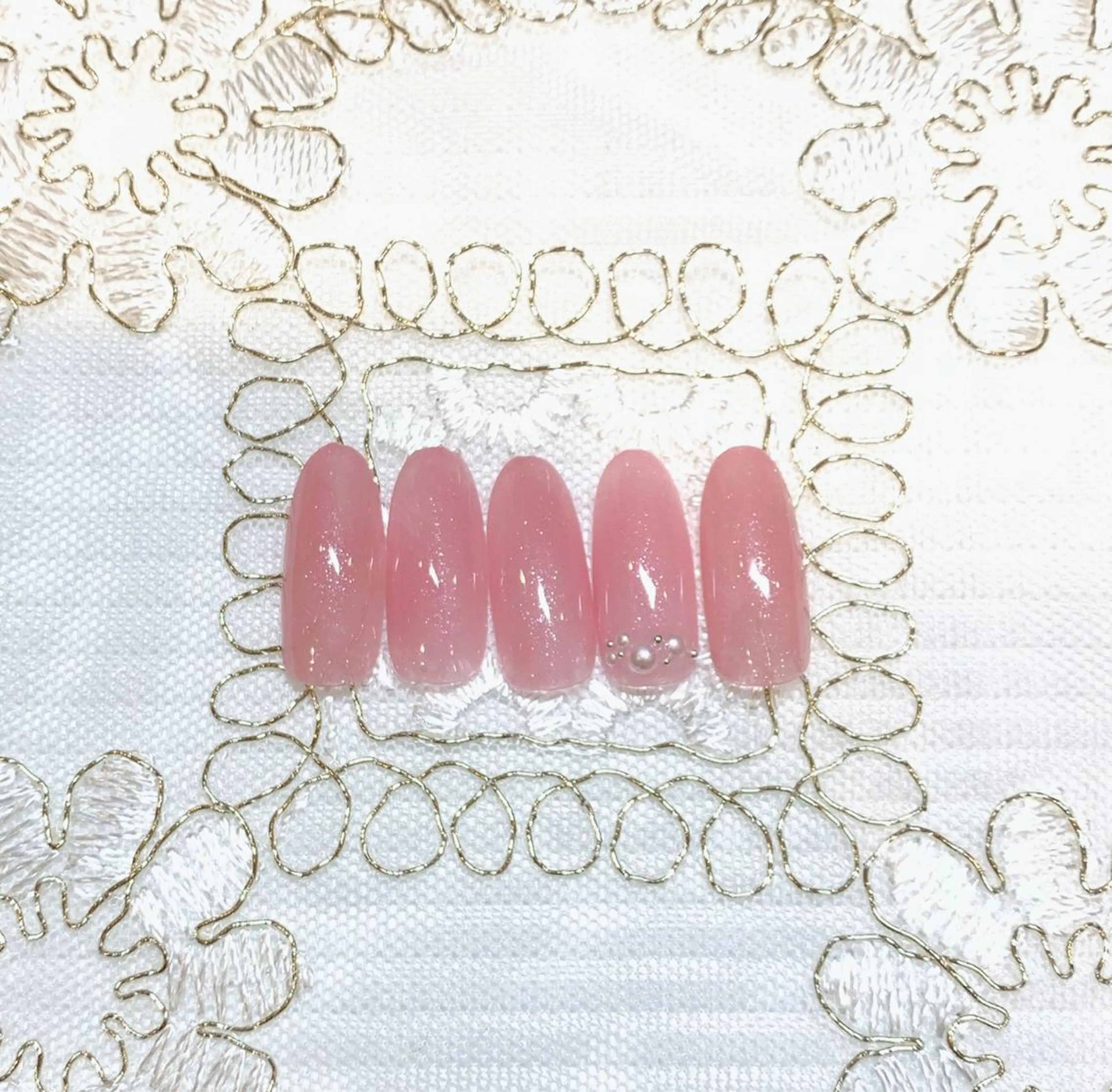 ネイル シンプルネイル nailist🍒 ヤマザキのネイルデザイン