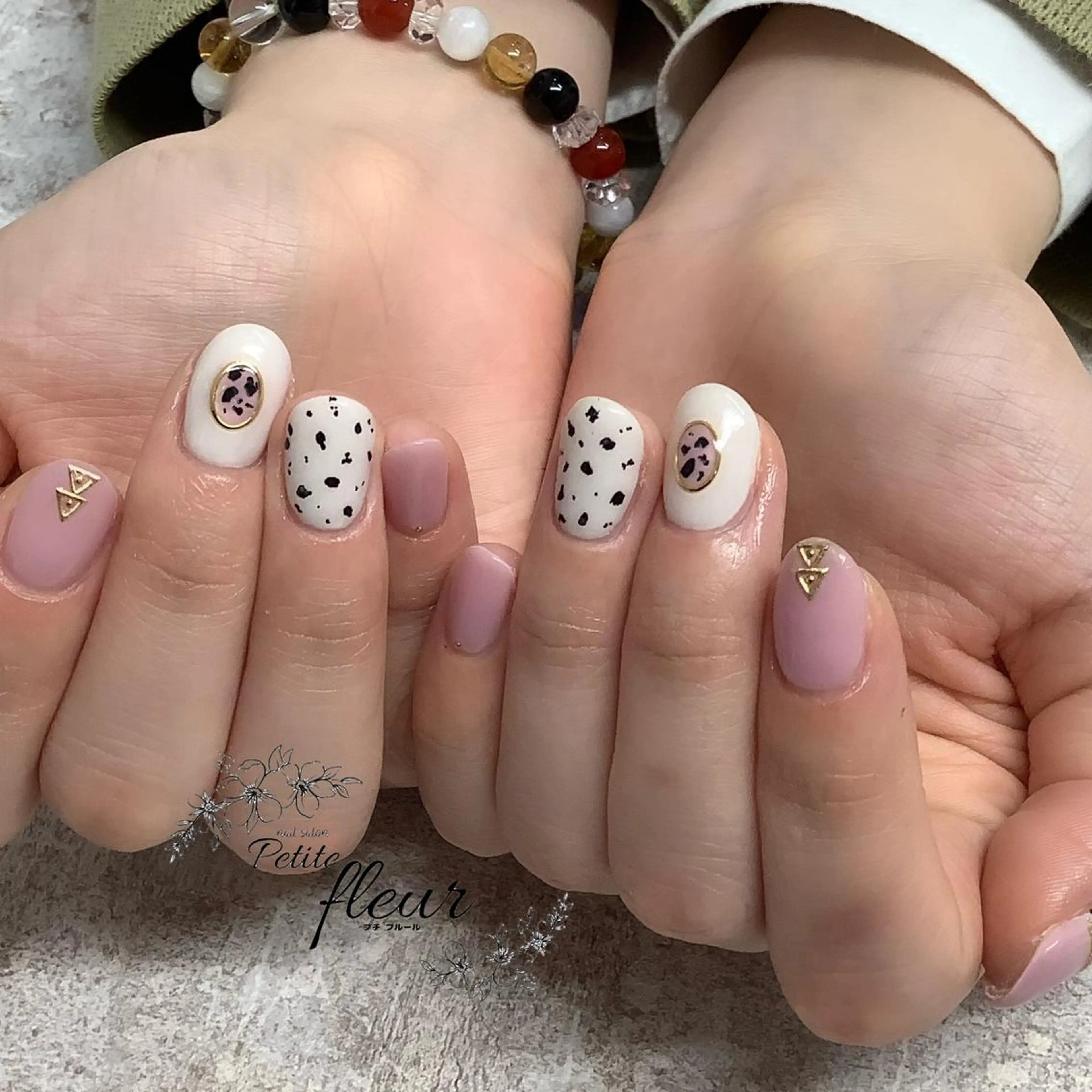 ネイル ❁⃘*。Petite fleur❁⃘*りさのネイルデザイン