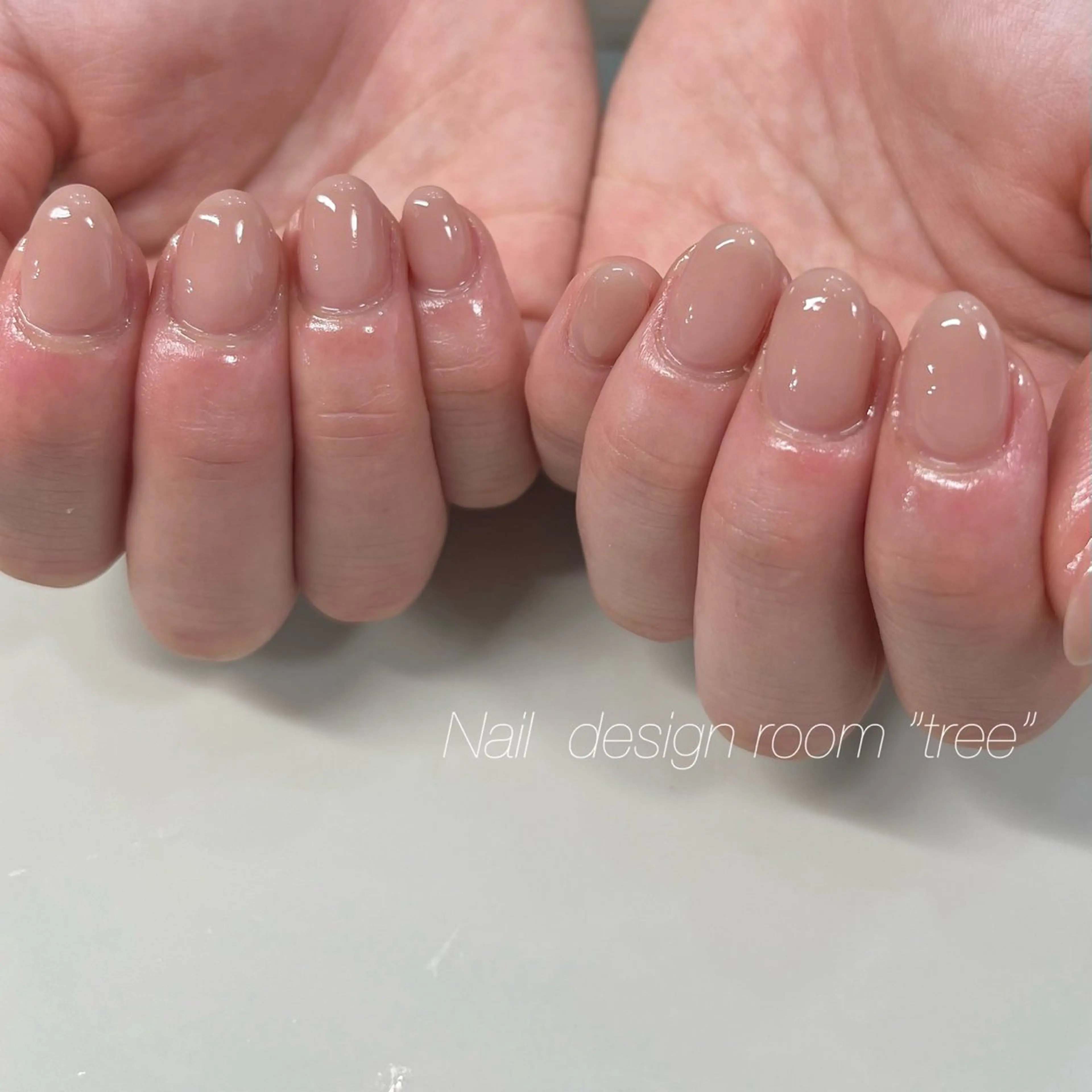 ネイル ワンカラーネイル Nail treeのネイルデザイン