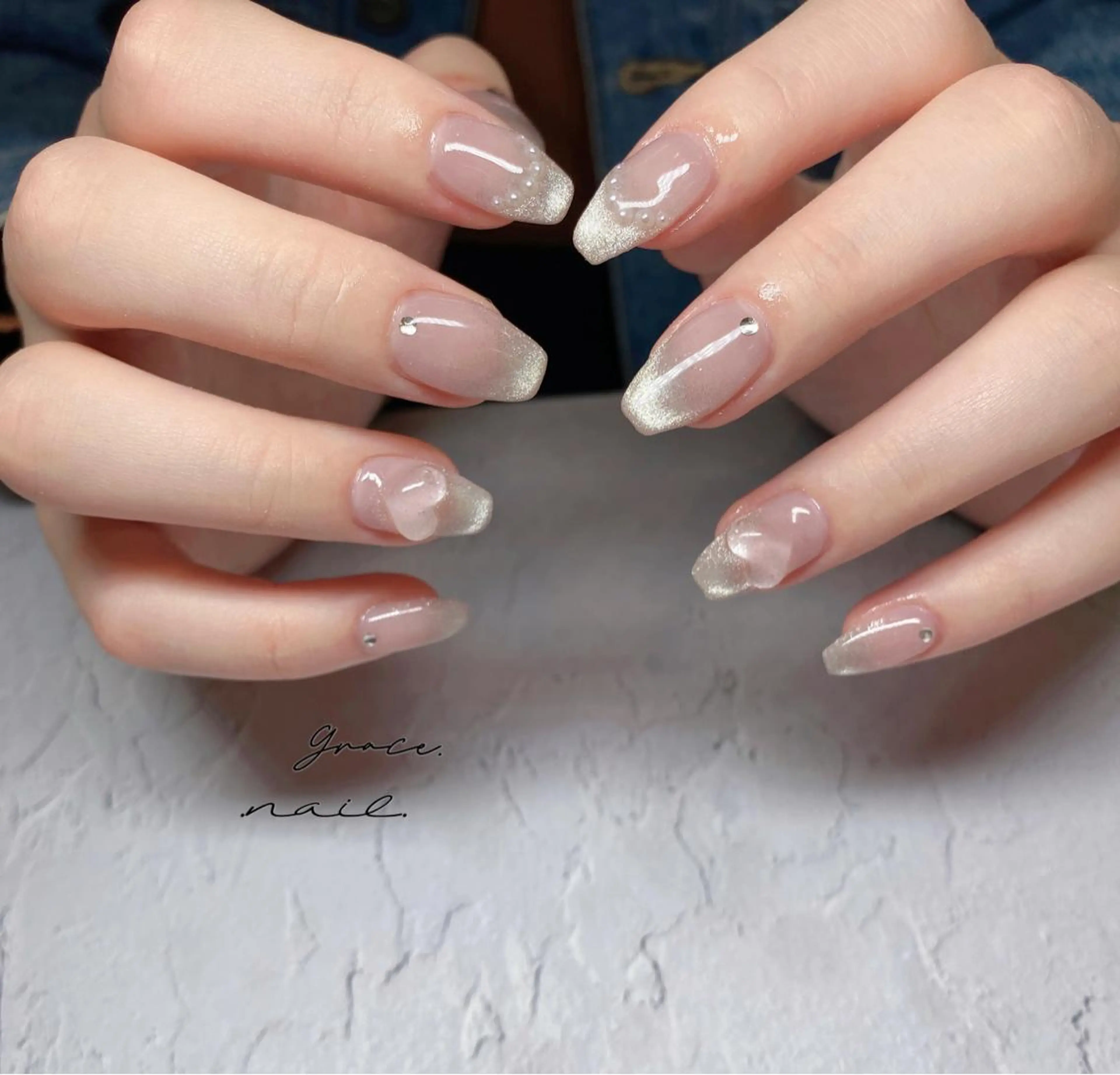 ネイル ハンドネイル ☆*｡Grace Nail｡*☆のネイルデザイン