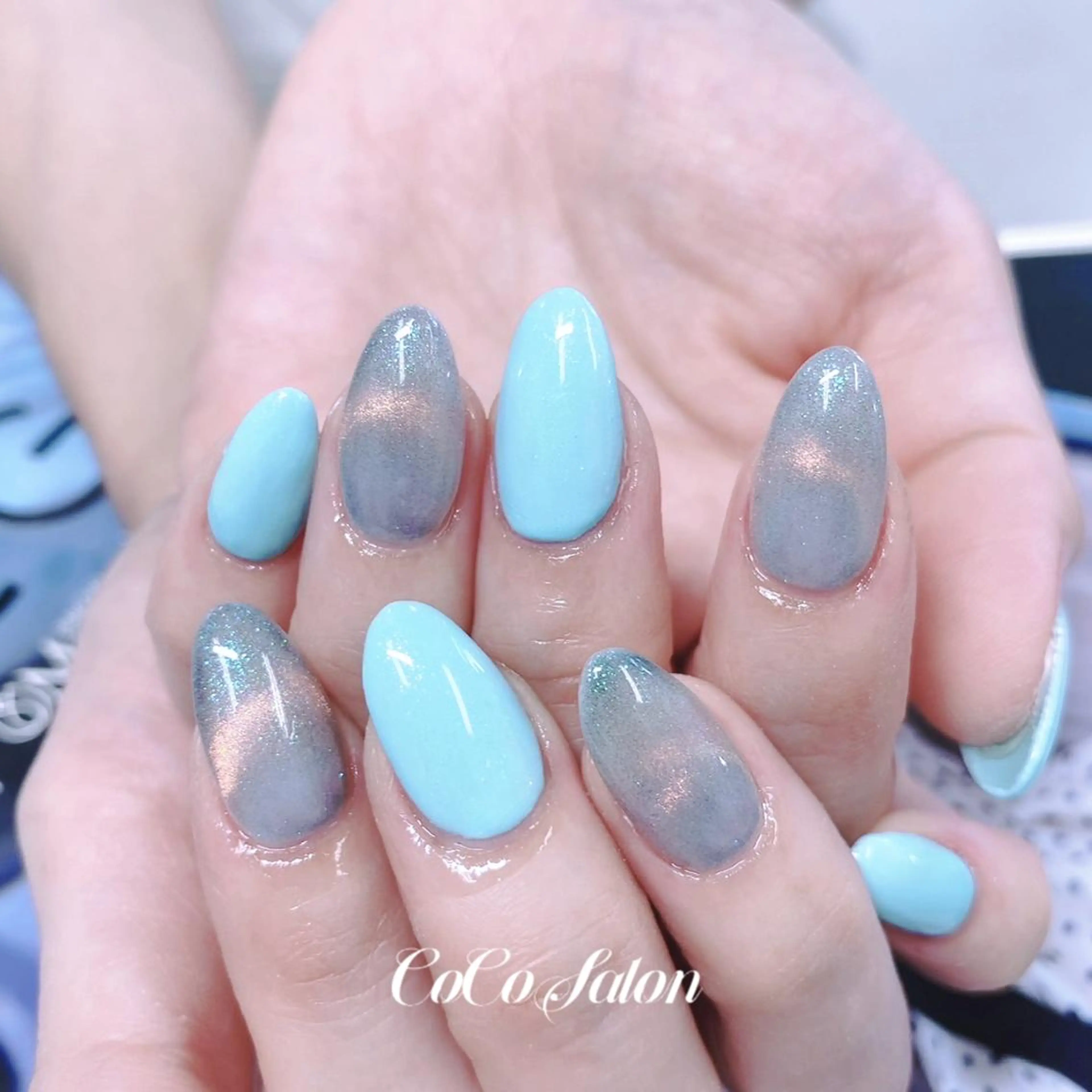 ネイル 入学式 長さ出し フレンチネイル ジェルネイル グラデーション CoCoSalon ネイル/まつ毛予約のネイルデザイン