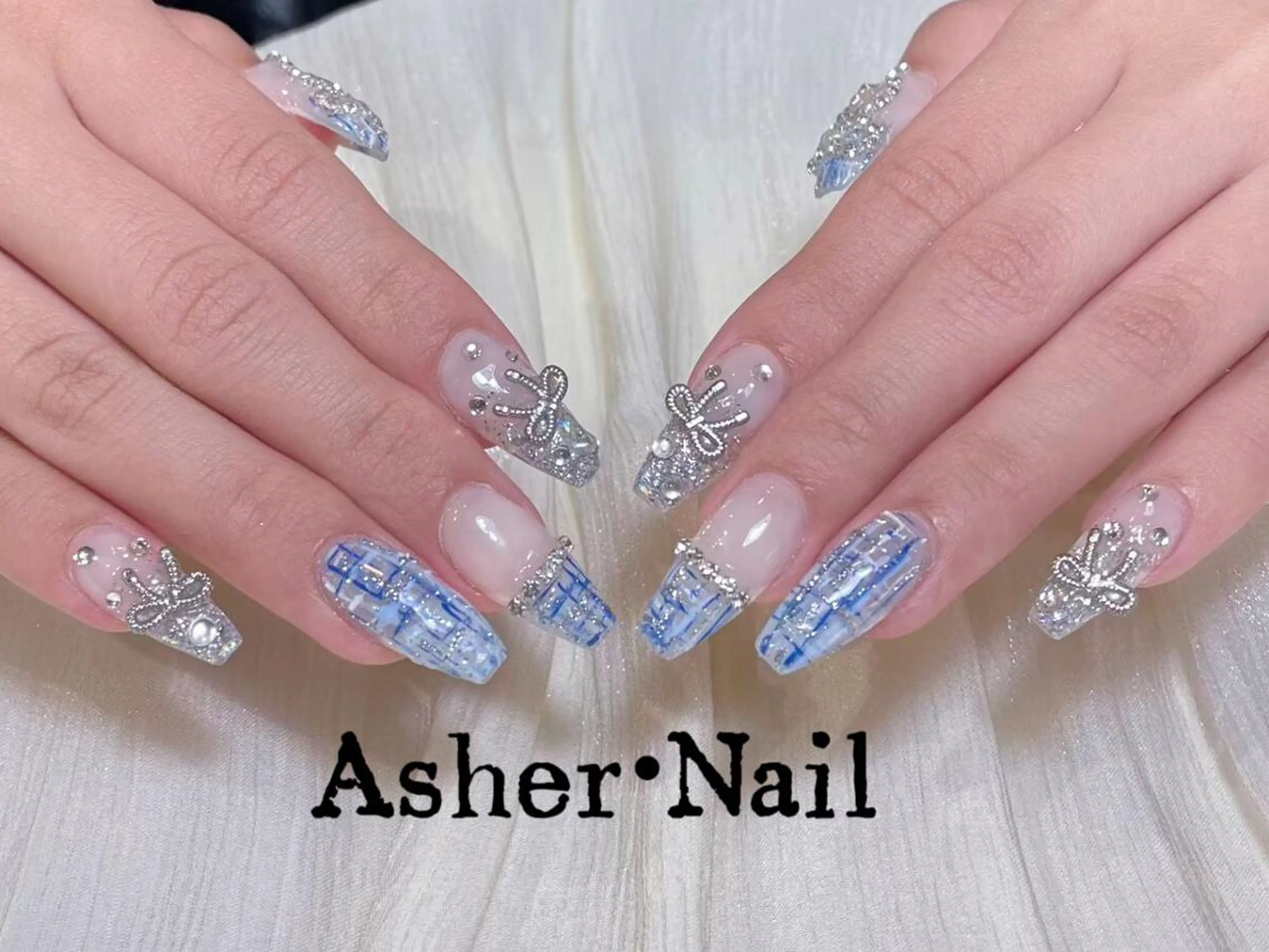 ネイル ハンドネイル ハンドケア Asher-Yuki 🍁のネイルデザイン