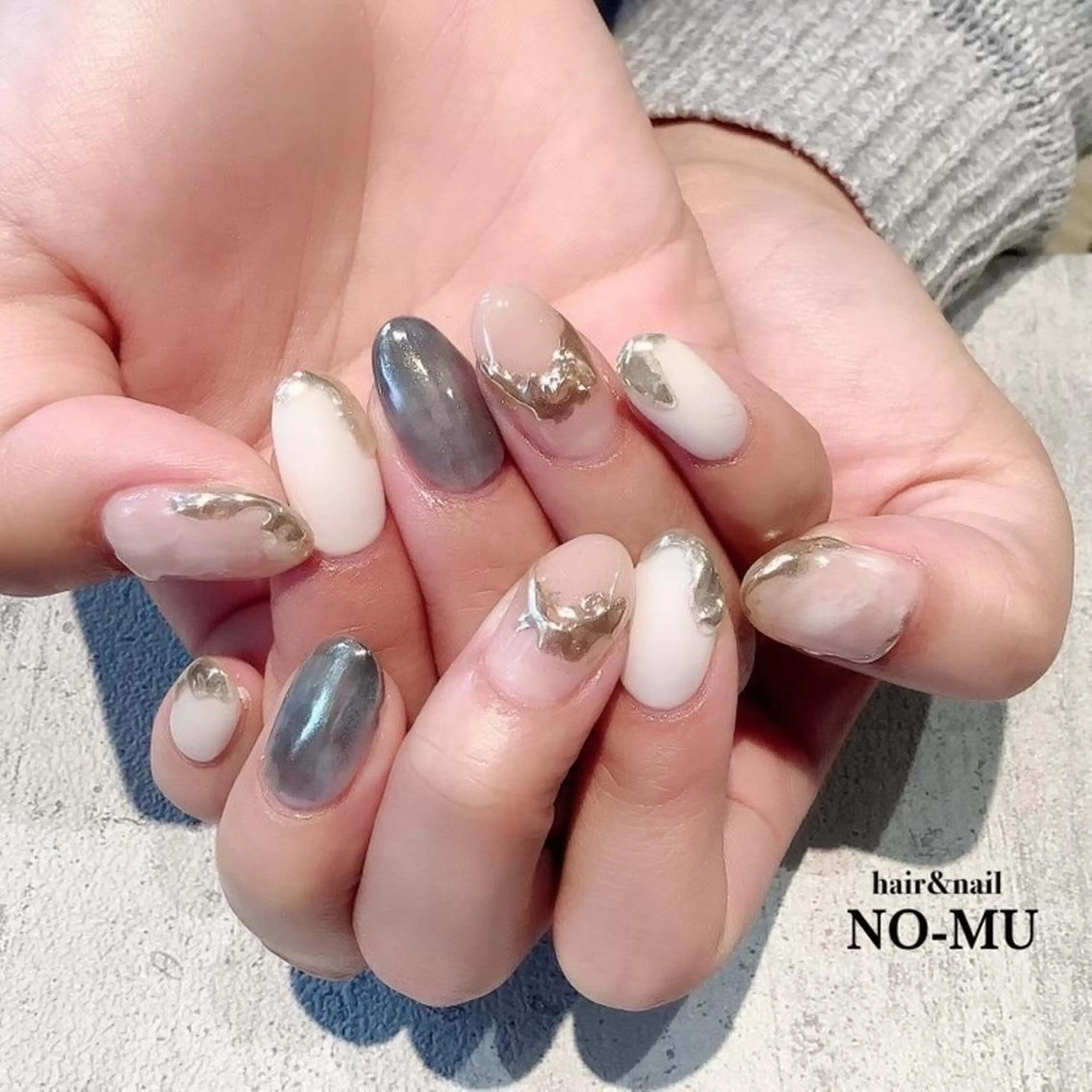 ネイル ハンドネイル hair＆nail NO-MU所属・hair＆nail NO-MUのネイルデザイン