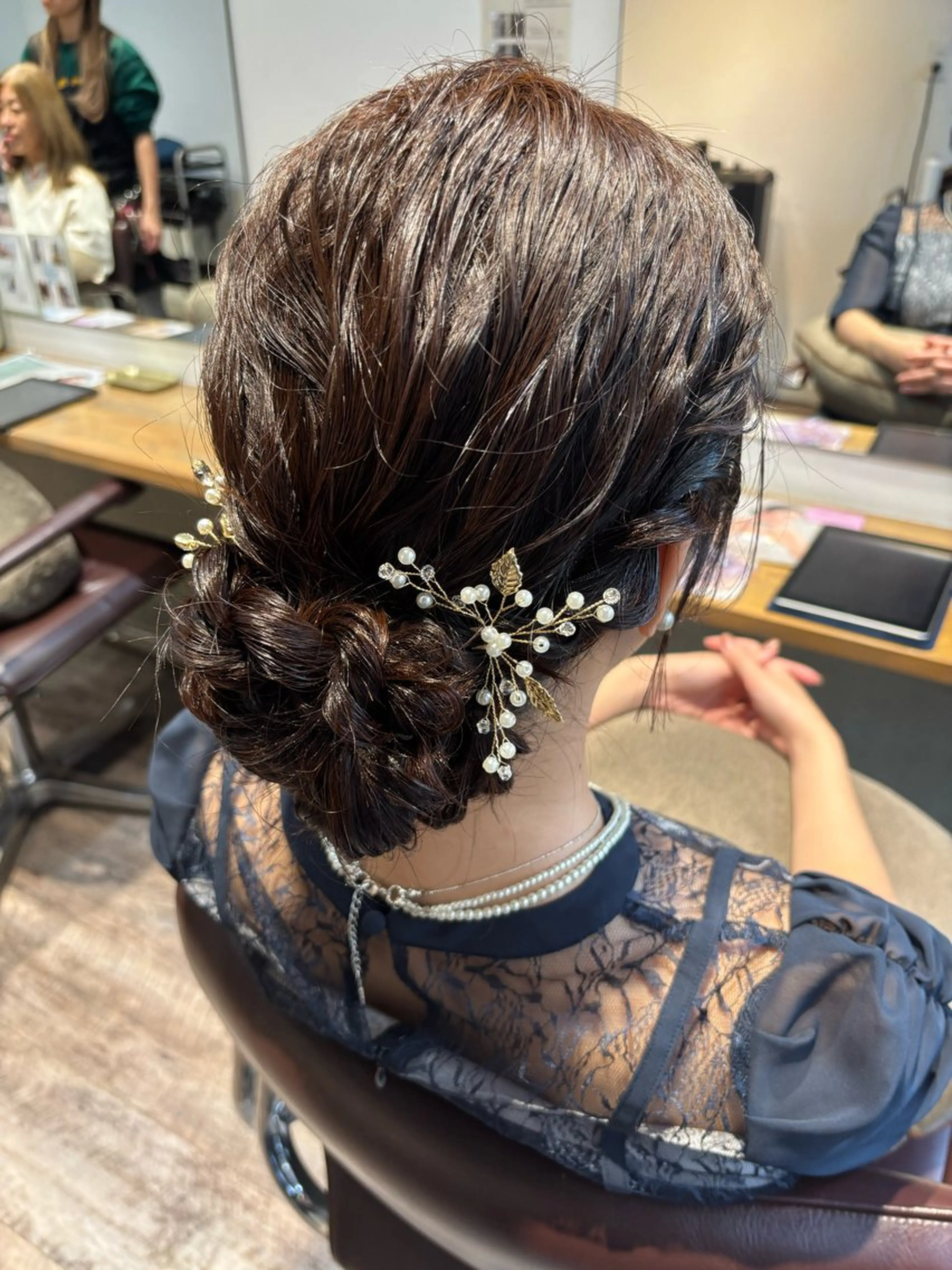 ロング あらい まさえのヘアスタイル