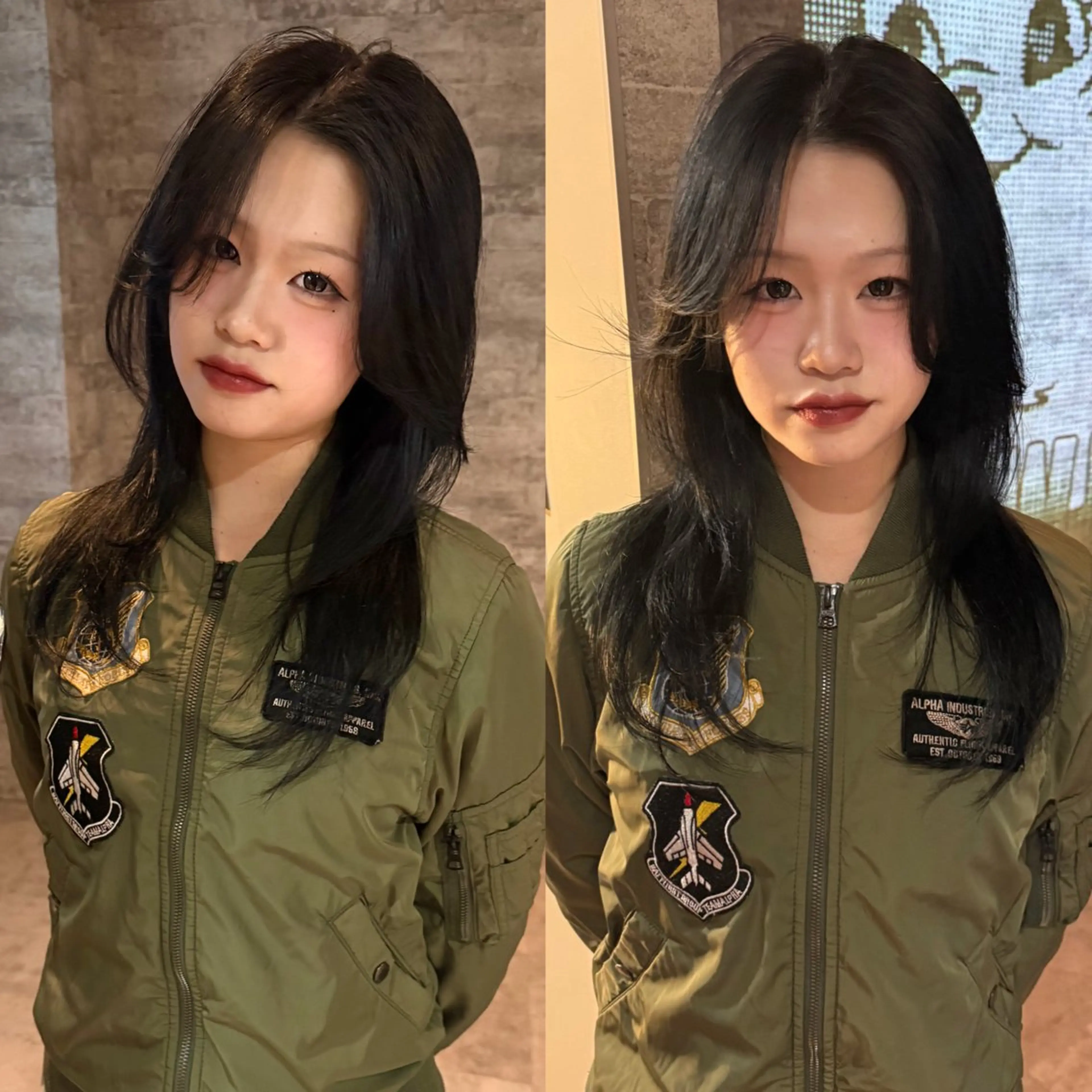 ロング カラー ブリーチ カット ヘアカラー トリートメント mai / linoah˚✧のヘアスタイル