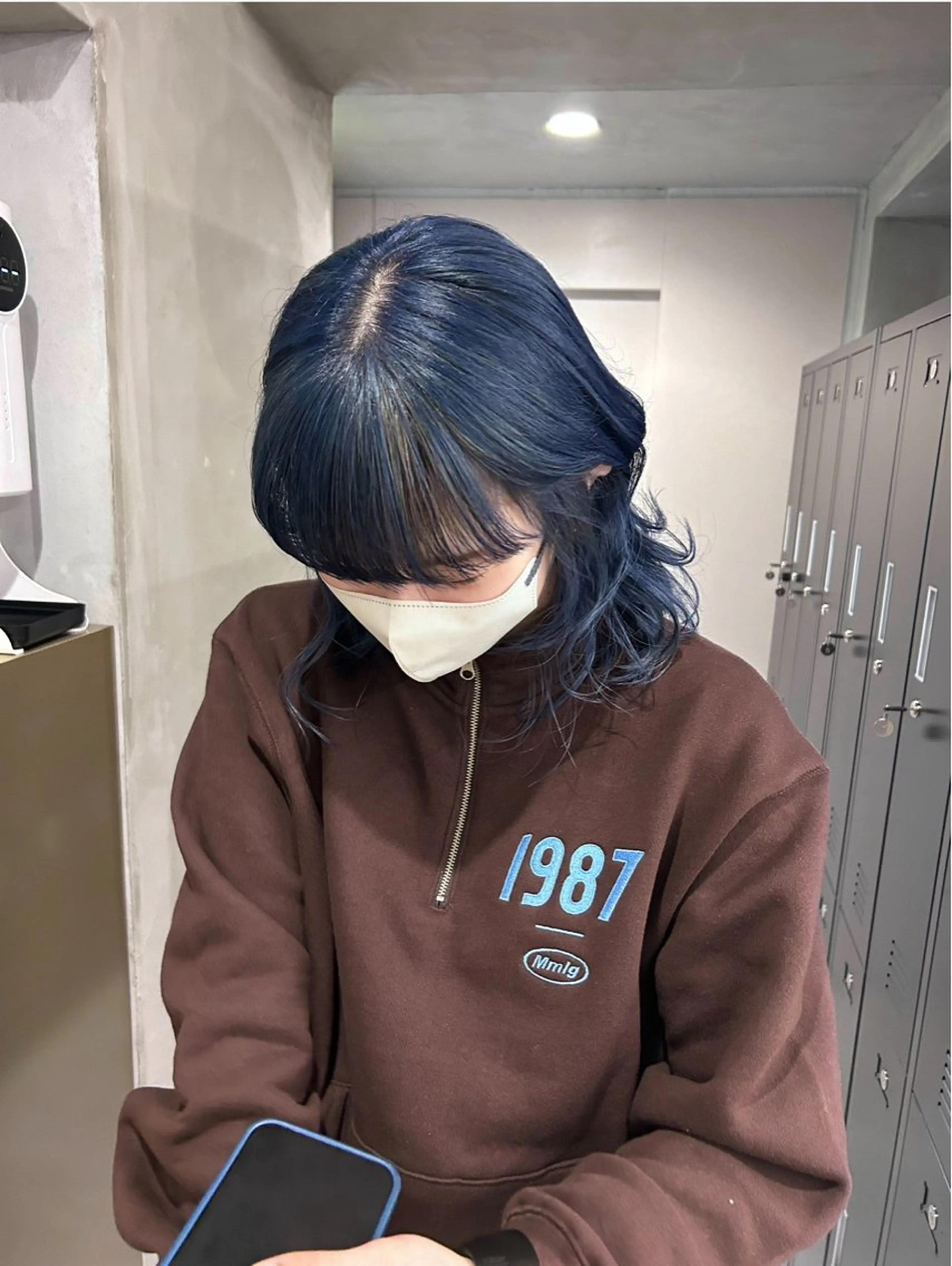 カラー 原田 朱里のヘアスタイル