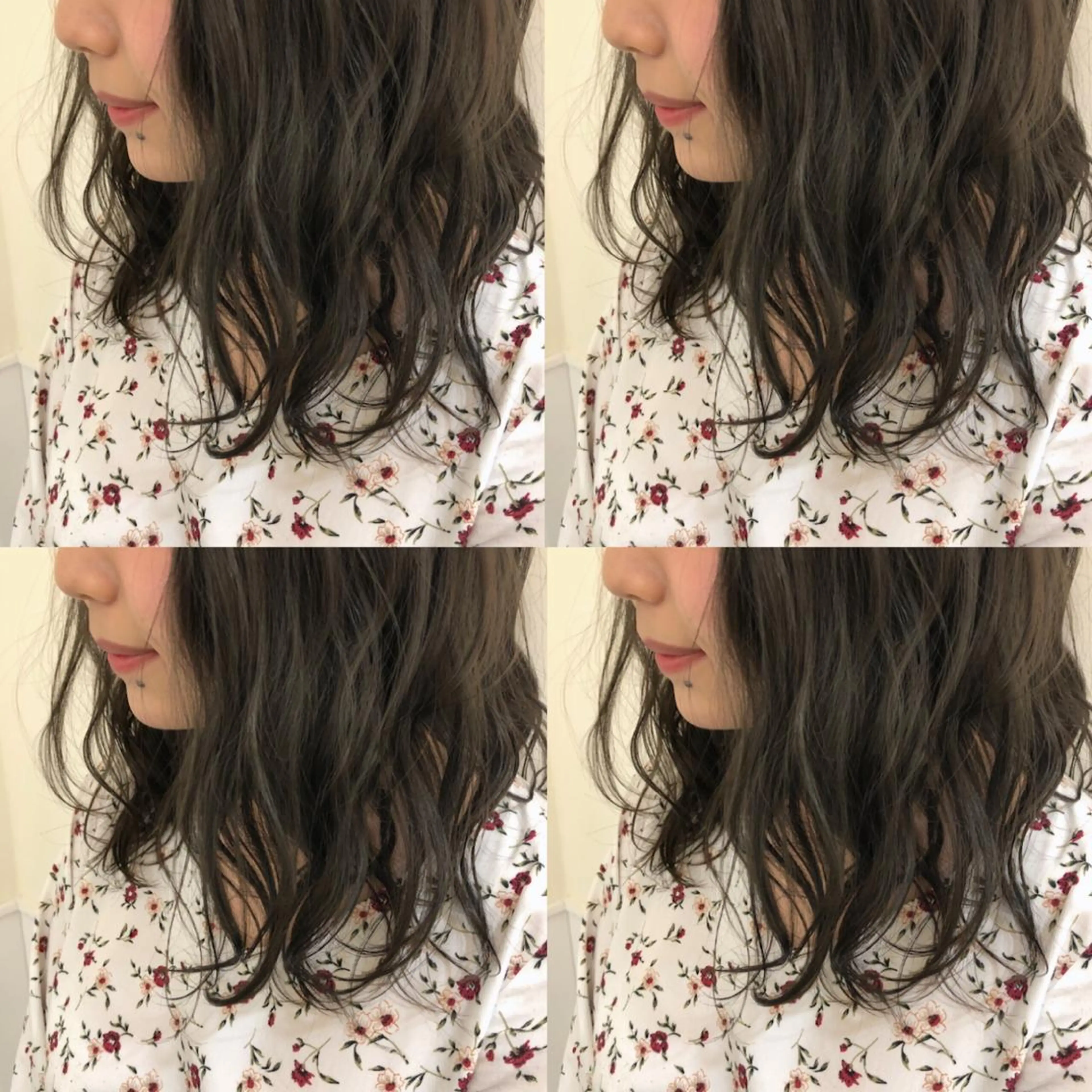 セミロング カラー 🤎ベージュカラー 🐶メンズパーマのヘアスタイル