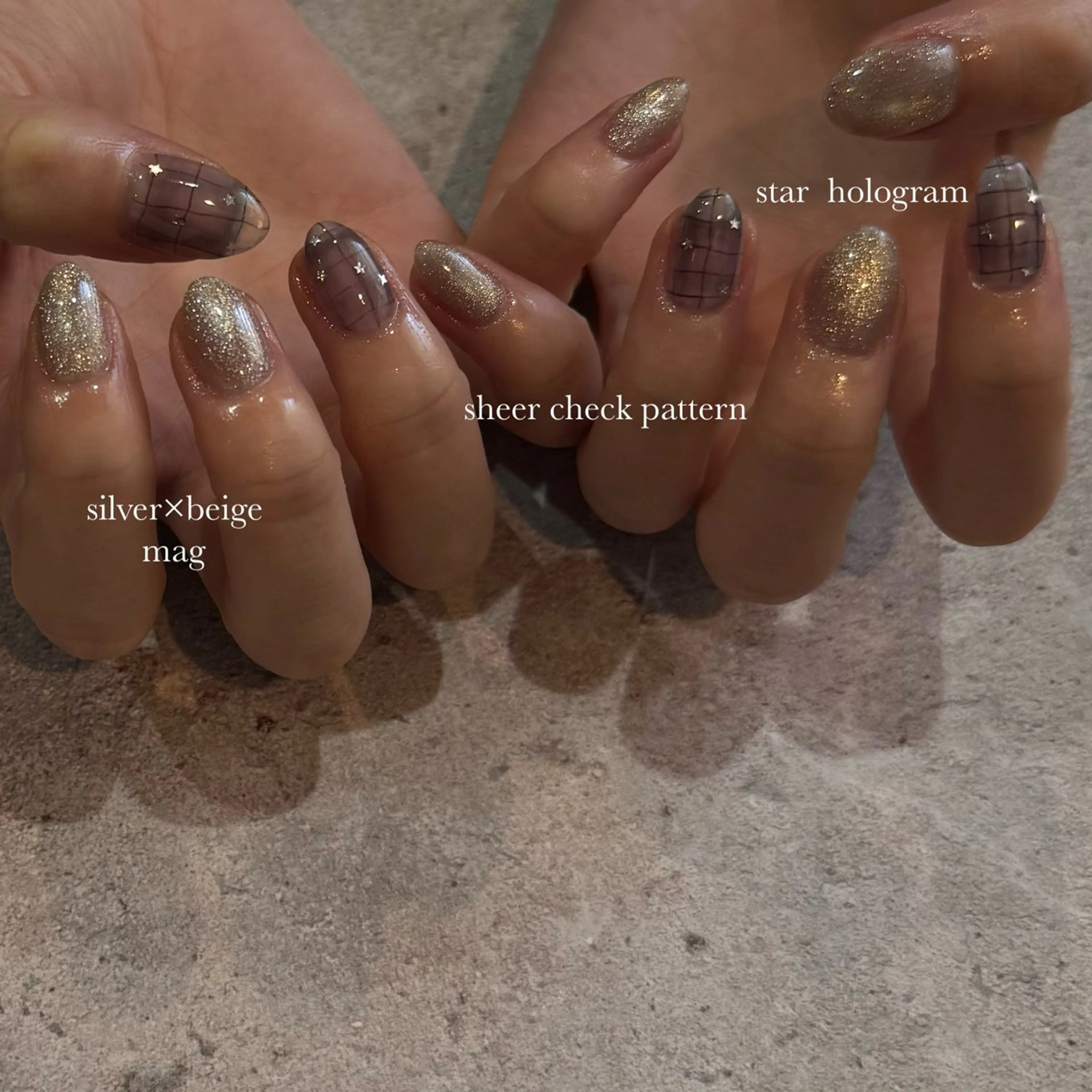 ネイル ハンドネイル Lusso Cocoroのネイルデザイン