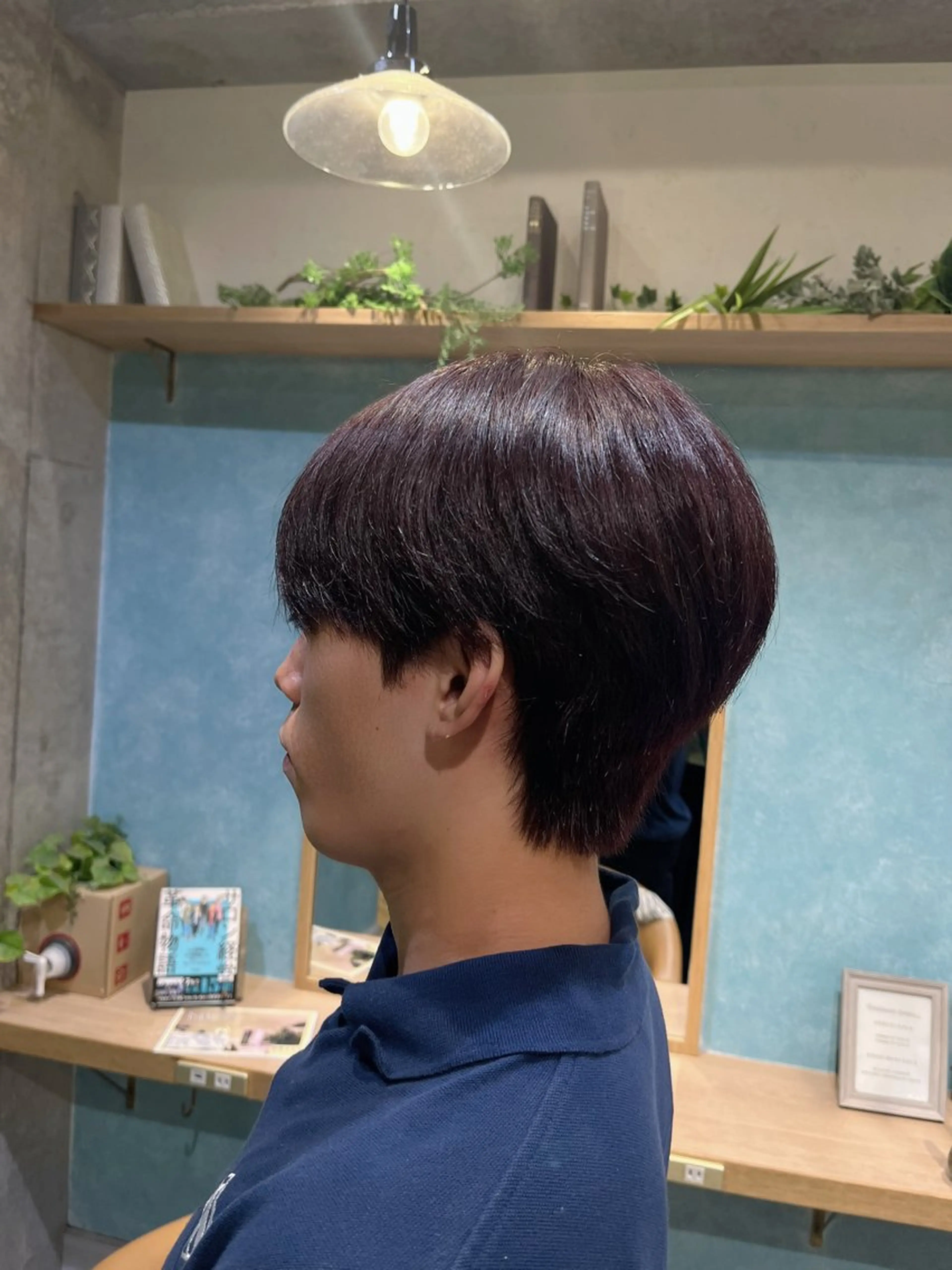 カラー メンズ メンズ韓国風 韓国風カラー rina韓国レイヤー 透明感カラーのヘアスタイル