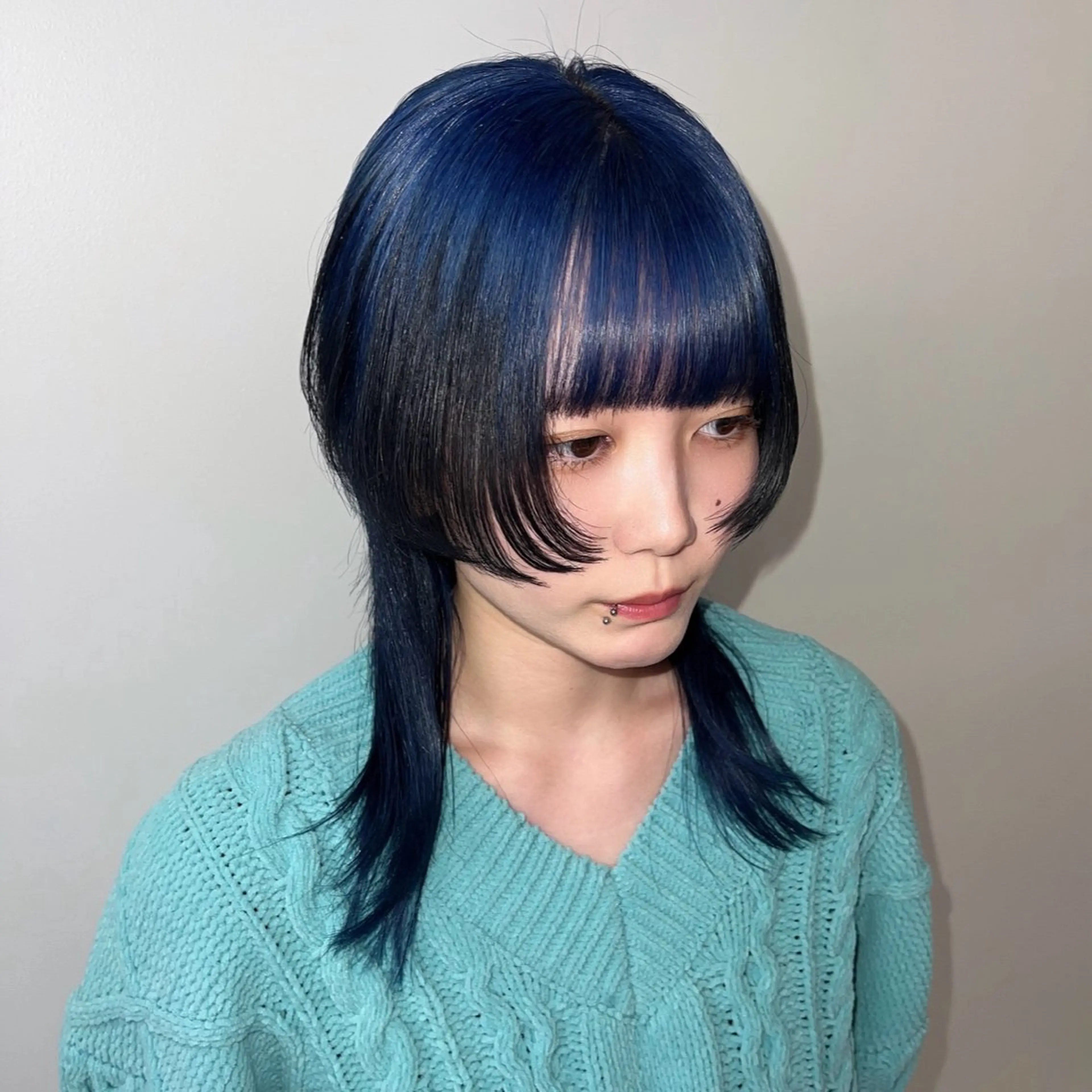 セミロング カラー ヘアカラー Ren. 🦋デザインカラーのヘアスタイル