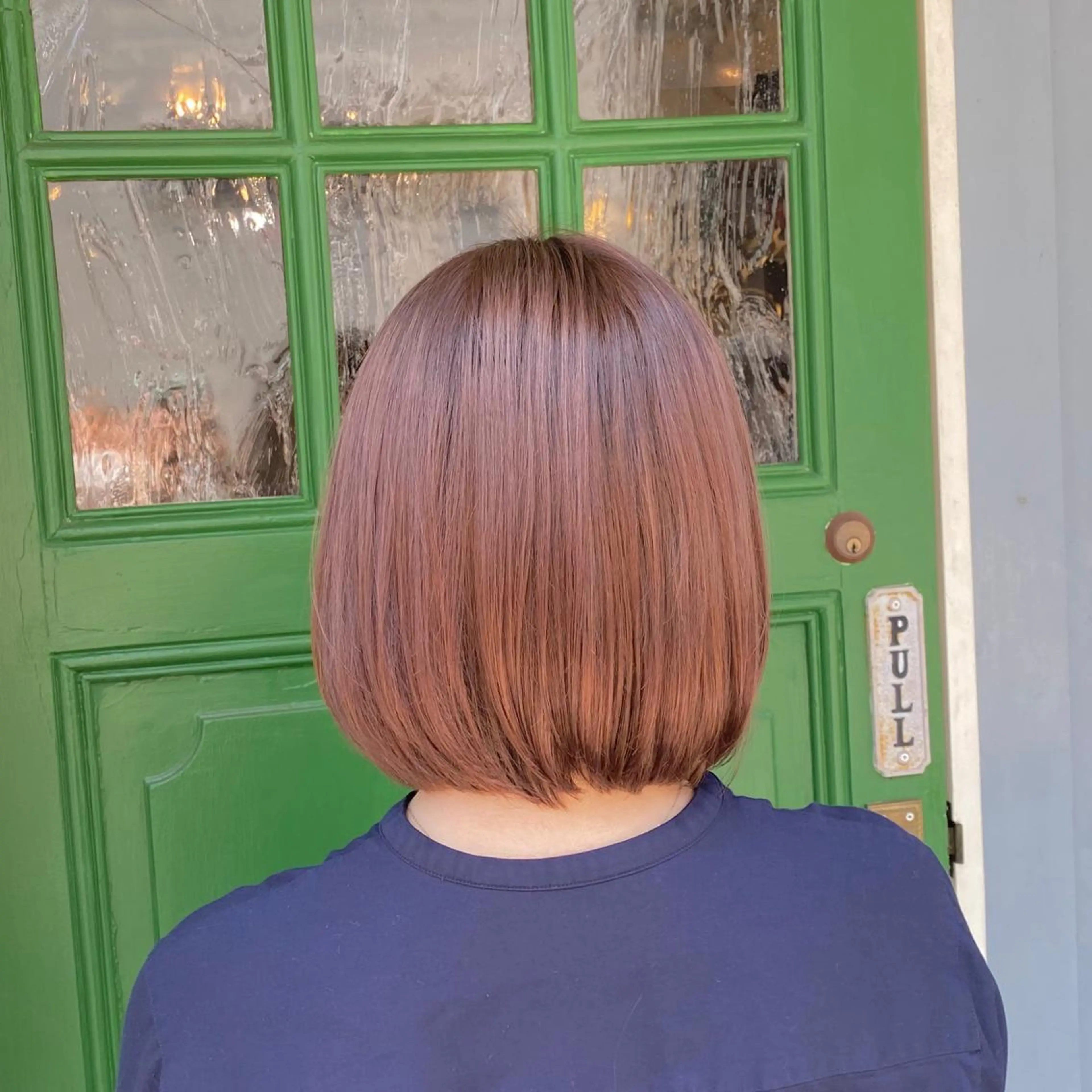 ショート カラー ベージュカラー ブリーチ 透明感カラー エドルカラー ピンクカラー カット ヘアカラー トリートメント ヘッドスパ BRITS 渡辺 菜々子のヘアスタイル