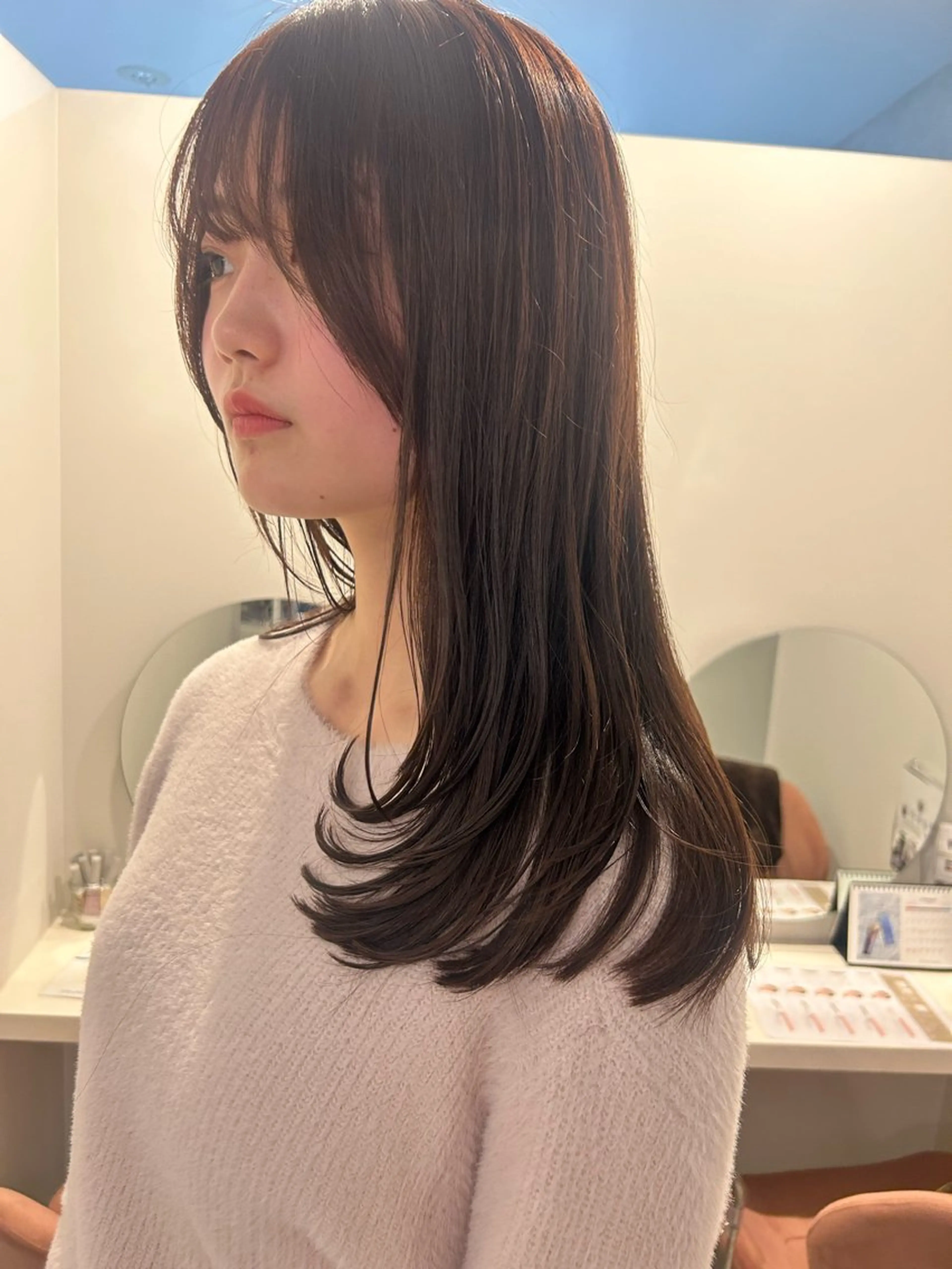 ロング 柔らかい縮毛矯正/ ボブ/北林のヘアスタイル