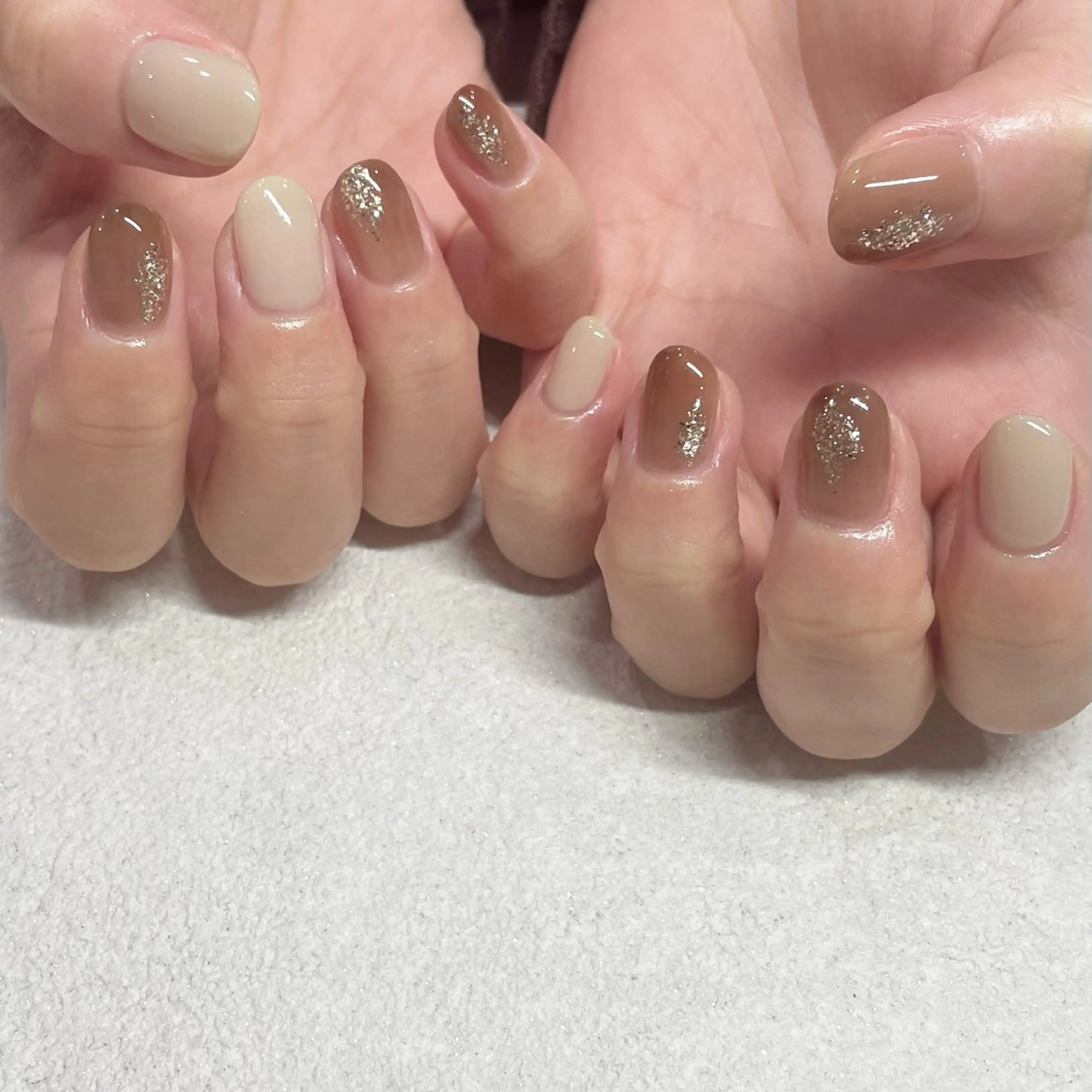 ネイル ワンカラーネイル ハンドネイル ハンドケア パラジェルサロン 大人女性が通うサロンのネイルデザイン