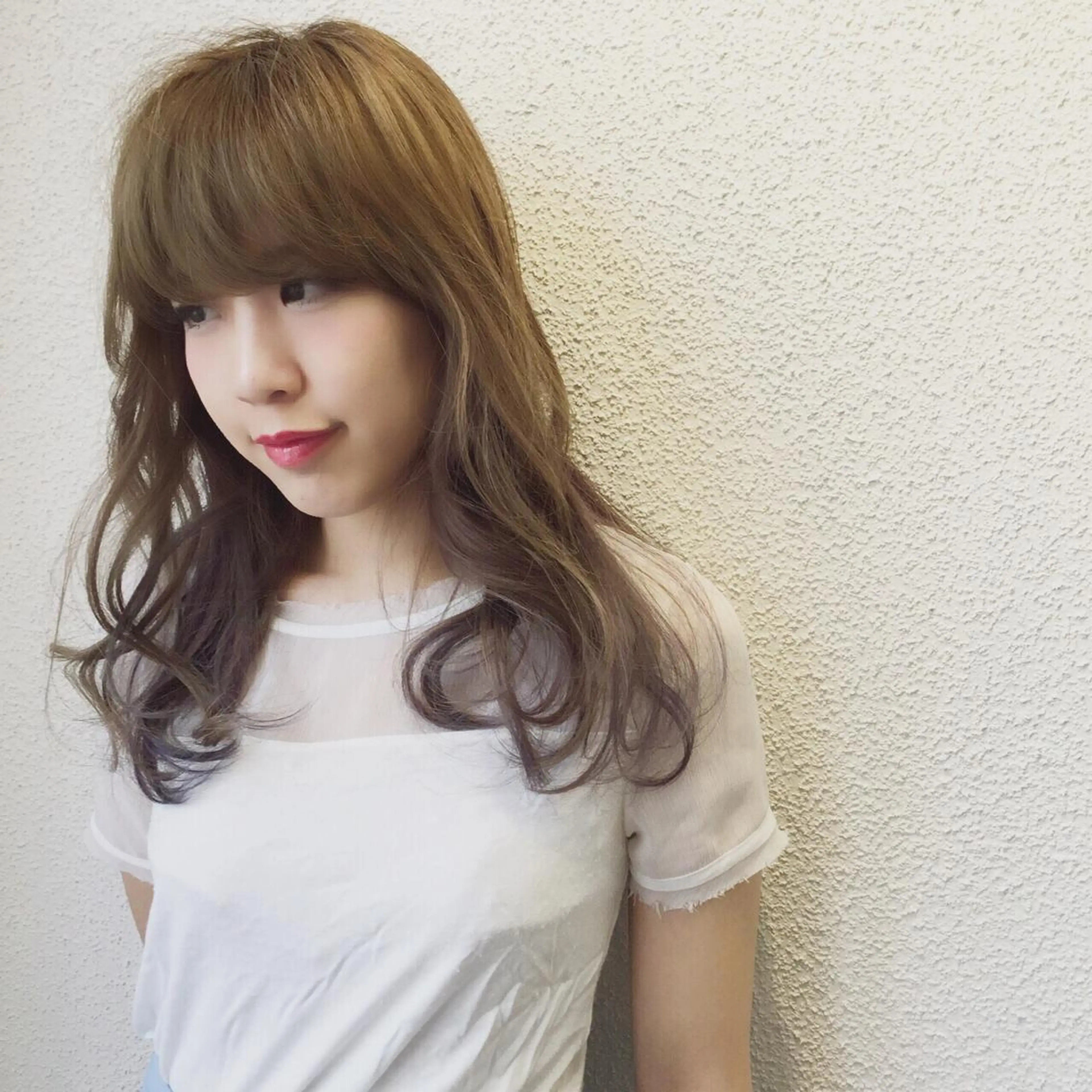 ロング カラー ベージュカラー 小木曽智美 /ボブ/ショートのヘアスタイル