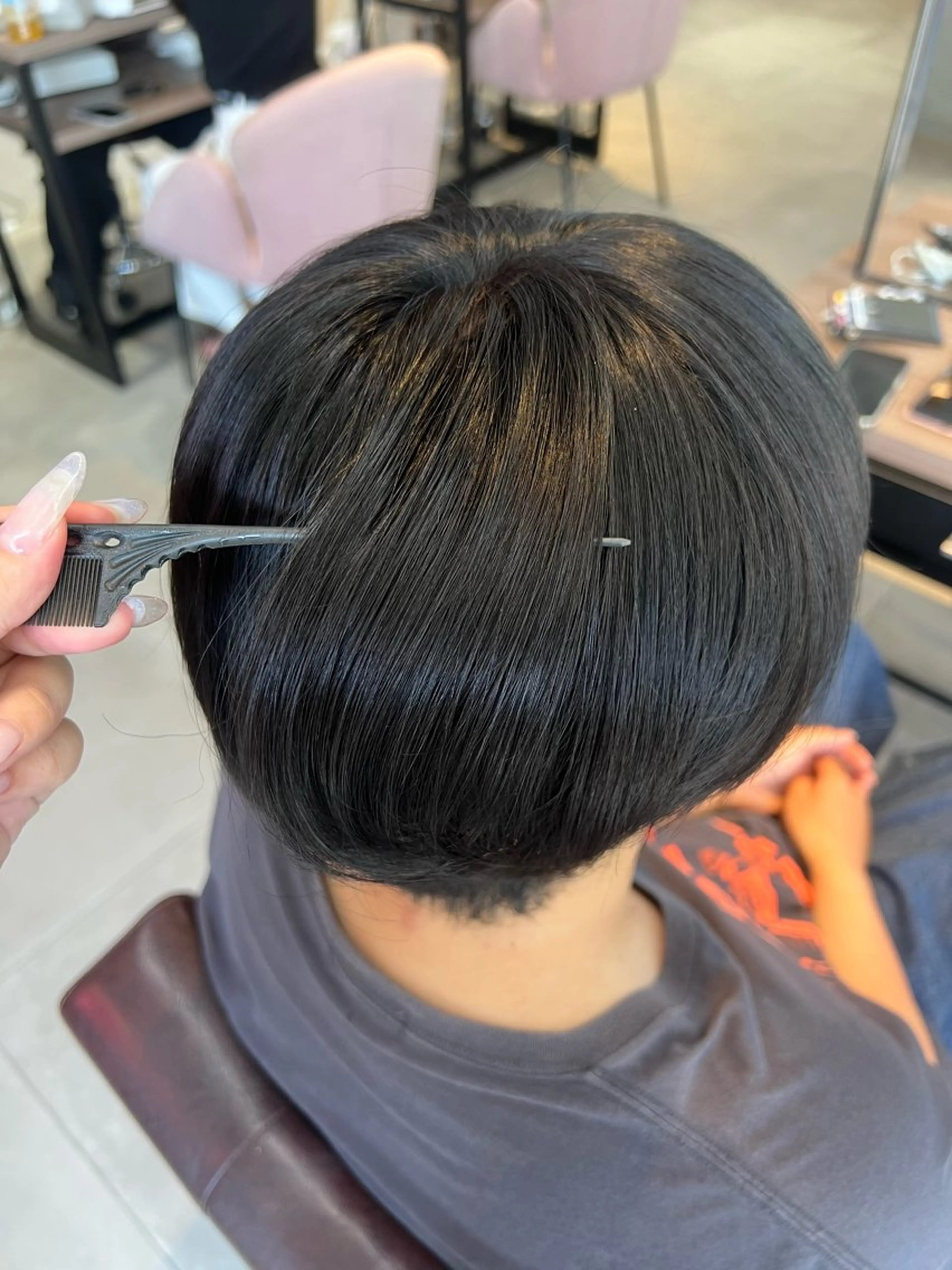 ショート メンズ ヘアカラー Kako🫧⭐️ アシスタント/モデルのヘアスタイル