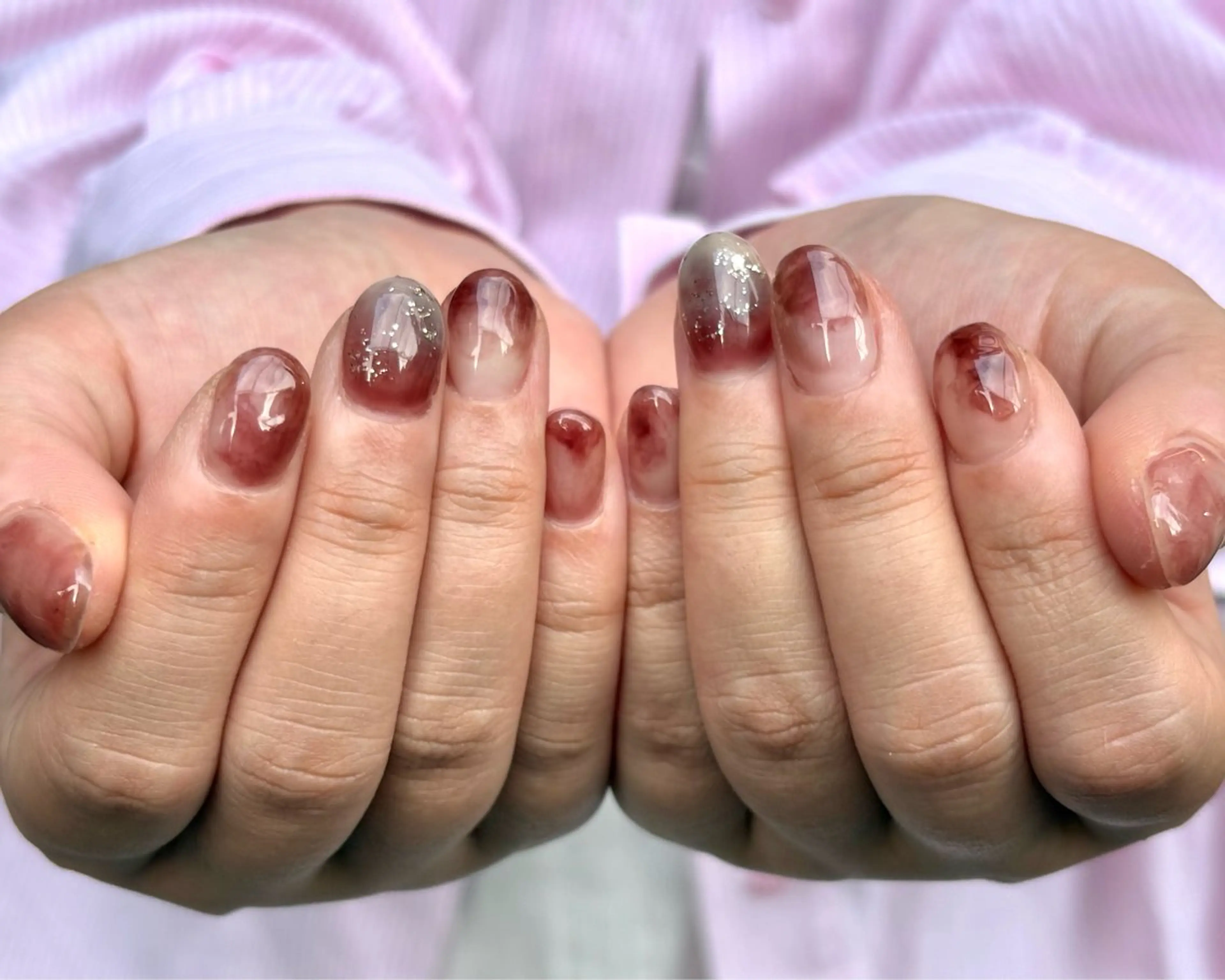 ネイル ハンドネイル 祇園 彩寧のネイルデザイン