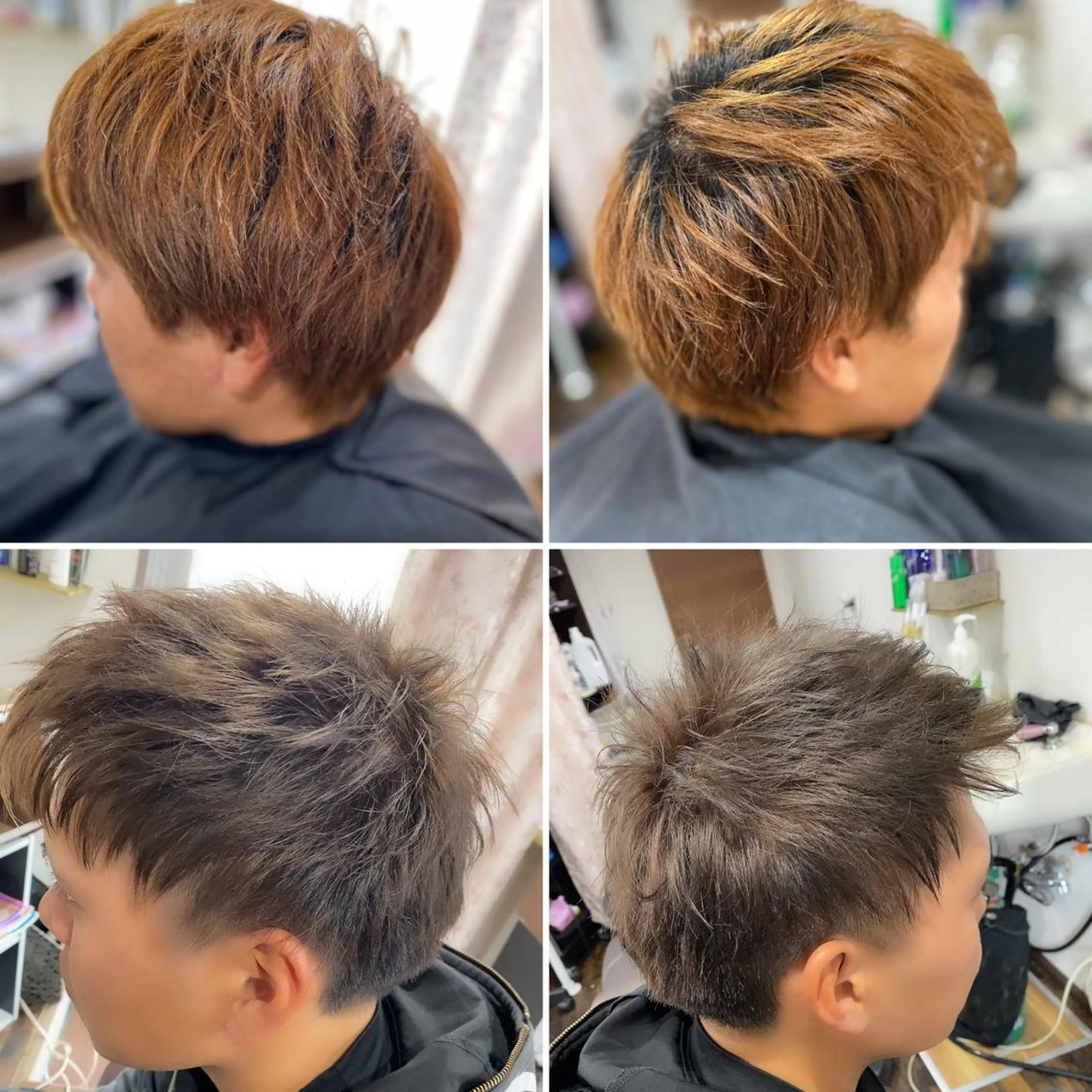 カラー メンズ ゴトウ エイイチのヘアスタイル