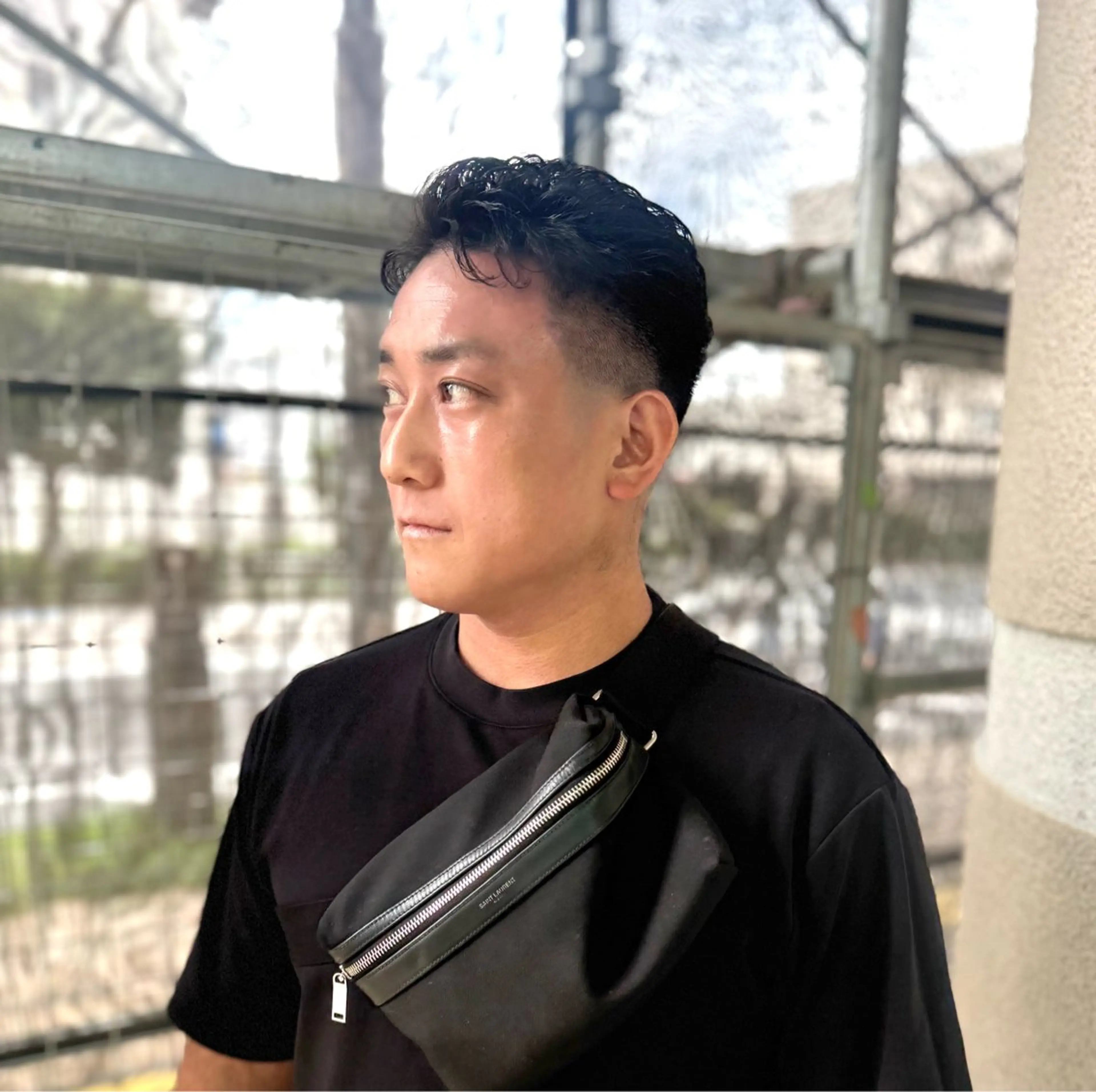 ショート パーマ メンズ メンズブリーチ メンズパーマ カット パーマ 湘南メンズパーマ / タカシマダイスケのヘアスタイル