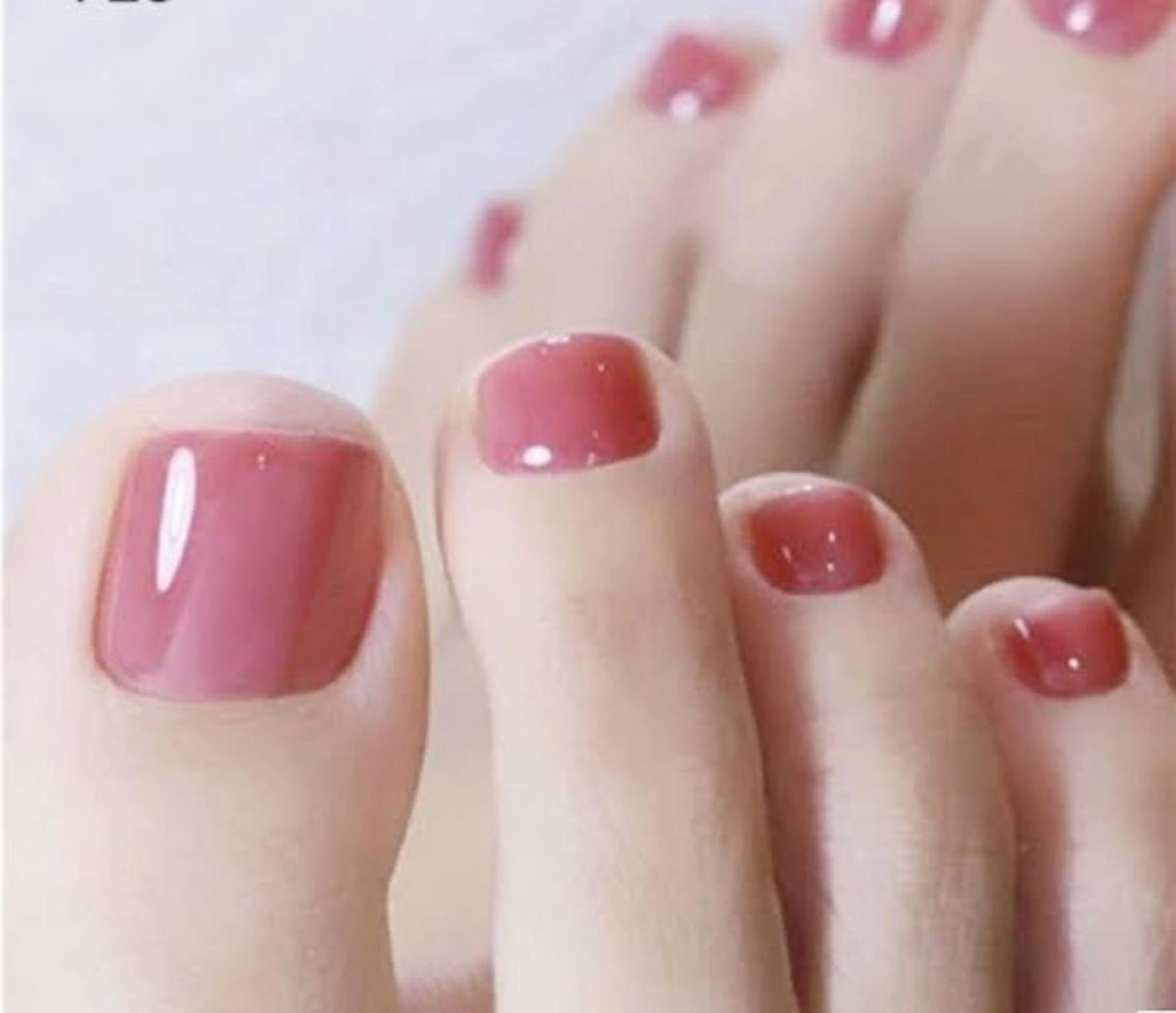 オフなし　フットワンカラーの写真