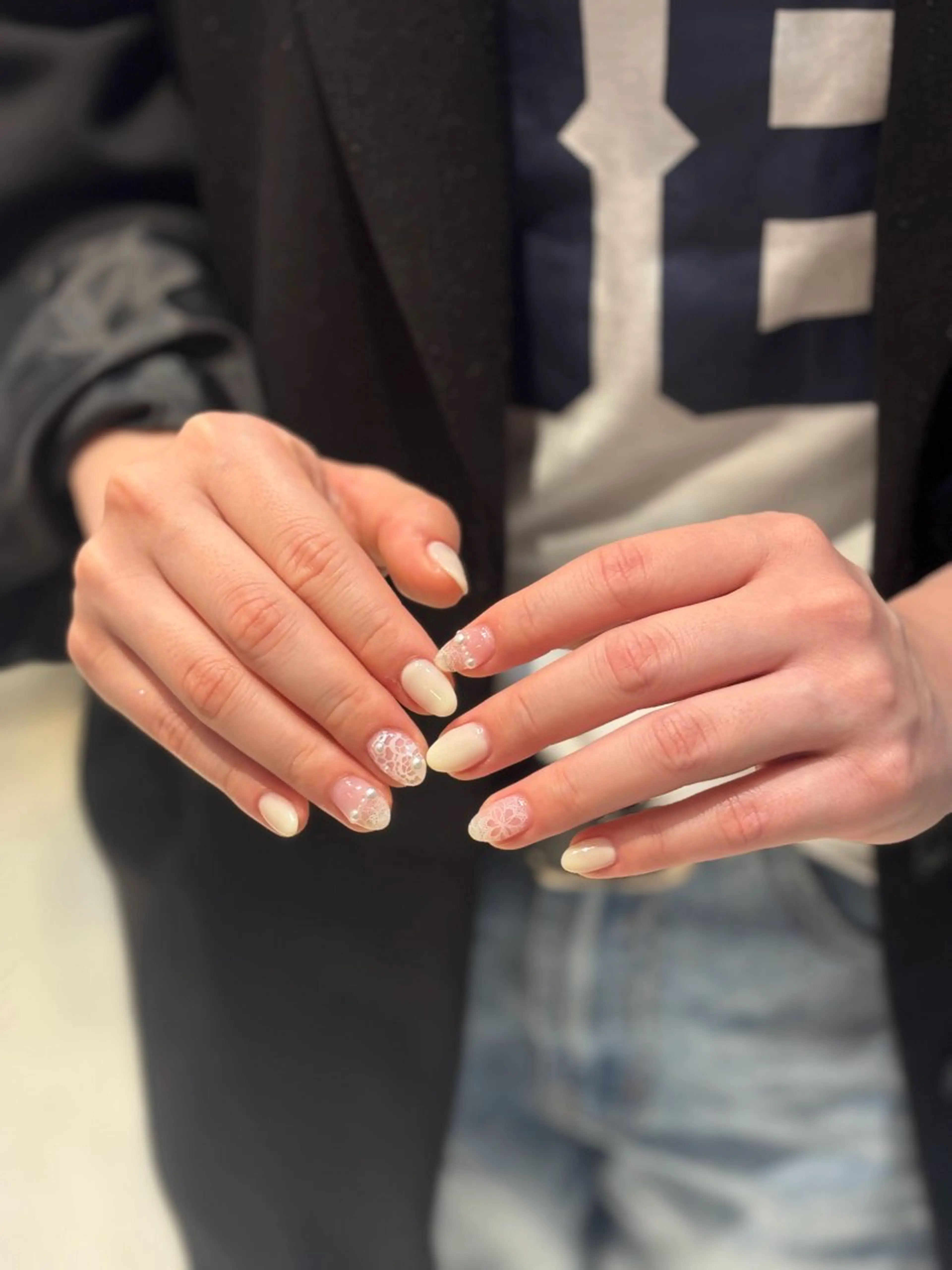 ネイル レース plume. MIHOSHIのネイルデザイン