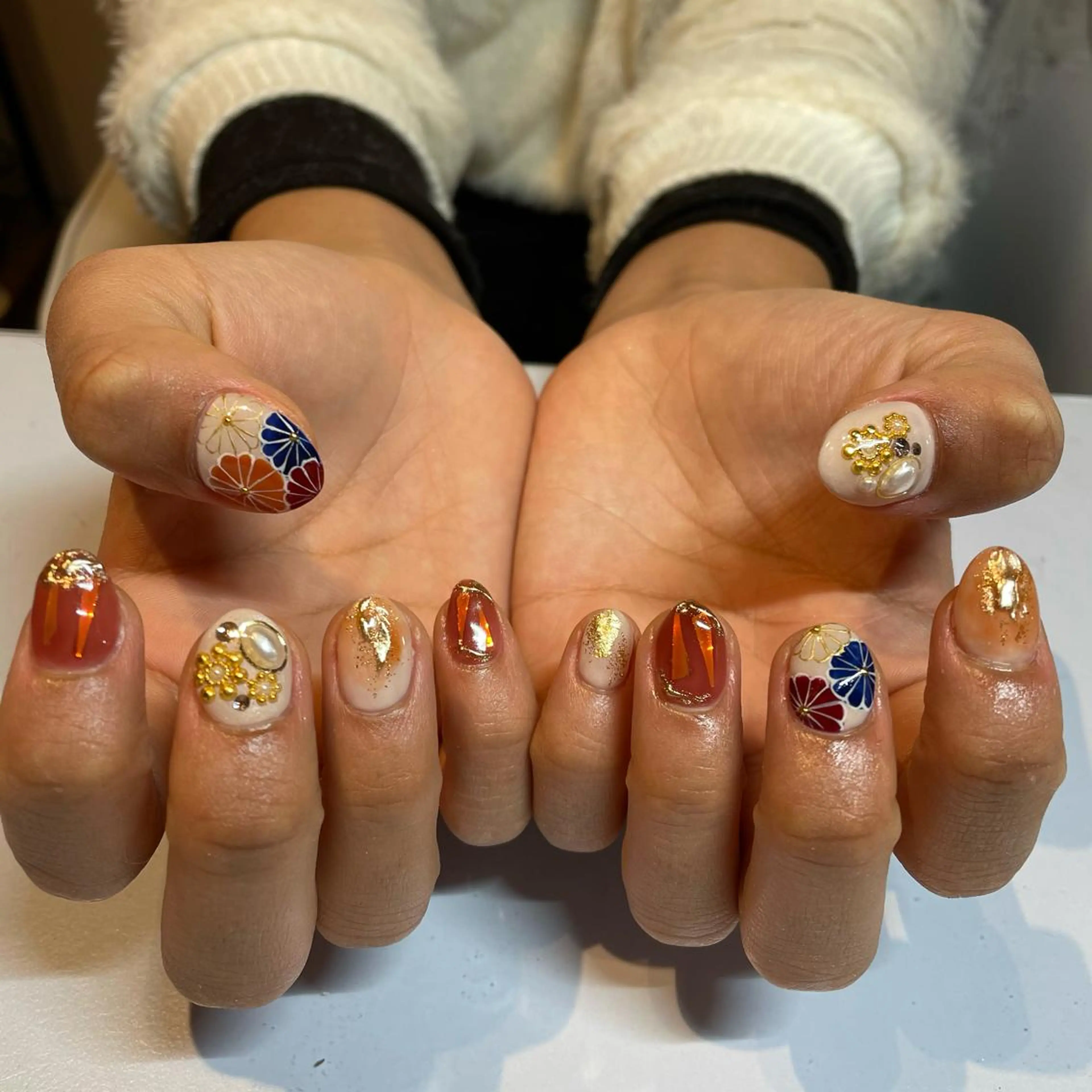 ネイル ハンドネイル Tocowaka マエダのネイルデザイン